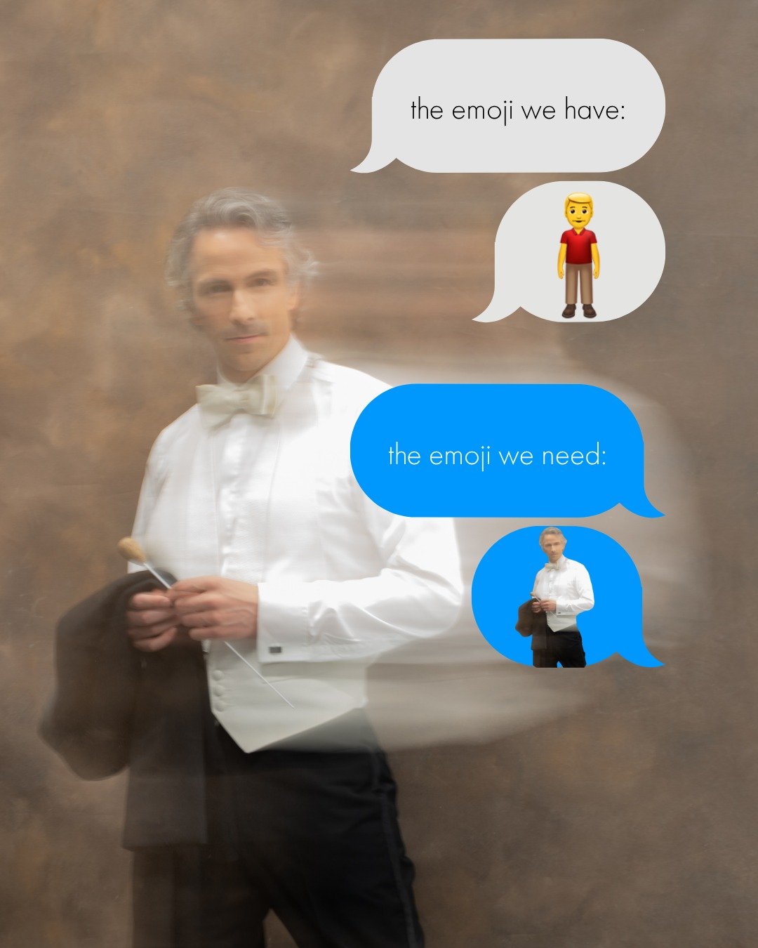 The emojis we need...BRSO edition! Apple, do your thing 🫰🎶