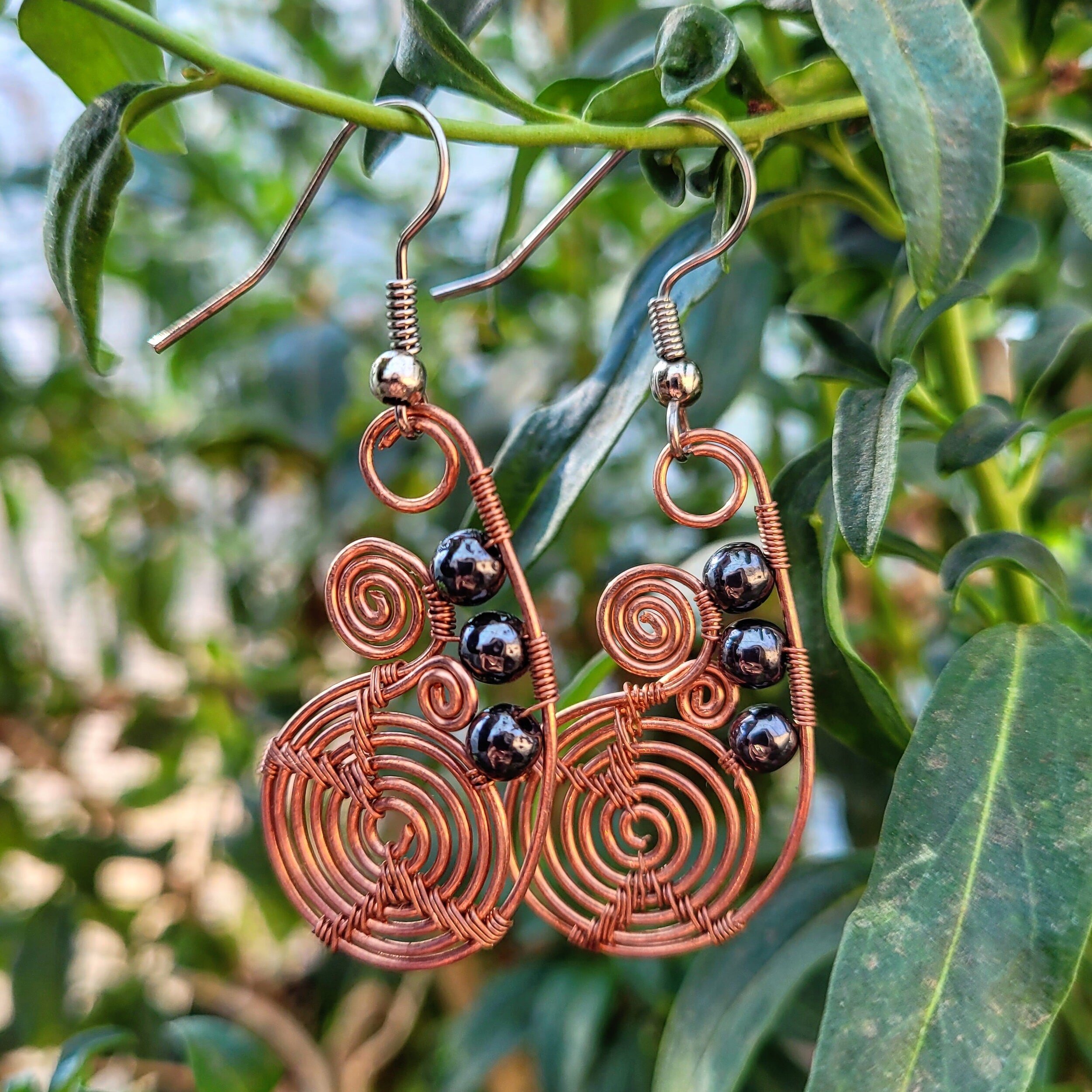 Top 147+ handmade copper wire earrings 