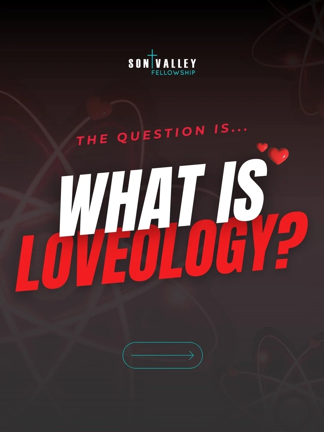 What if the REAL PROBLEM is the way we define love?

Most people are chasing chemistry, feelings, or validation&hellip;
but still feel empty.

This February at Son Valley Fellowship, we&rsquo;re diving into
Loveology - a series on biblical love, rela