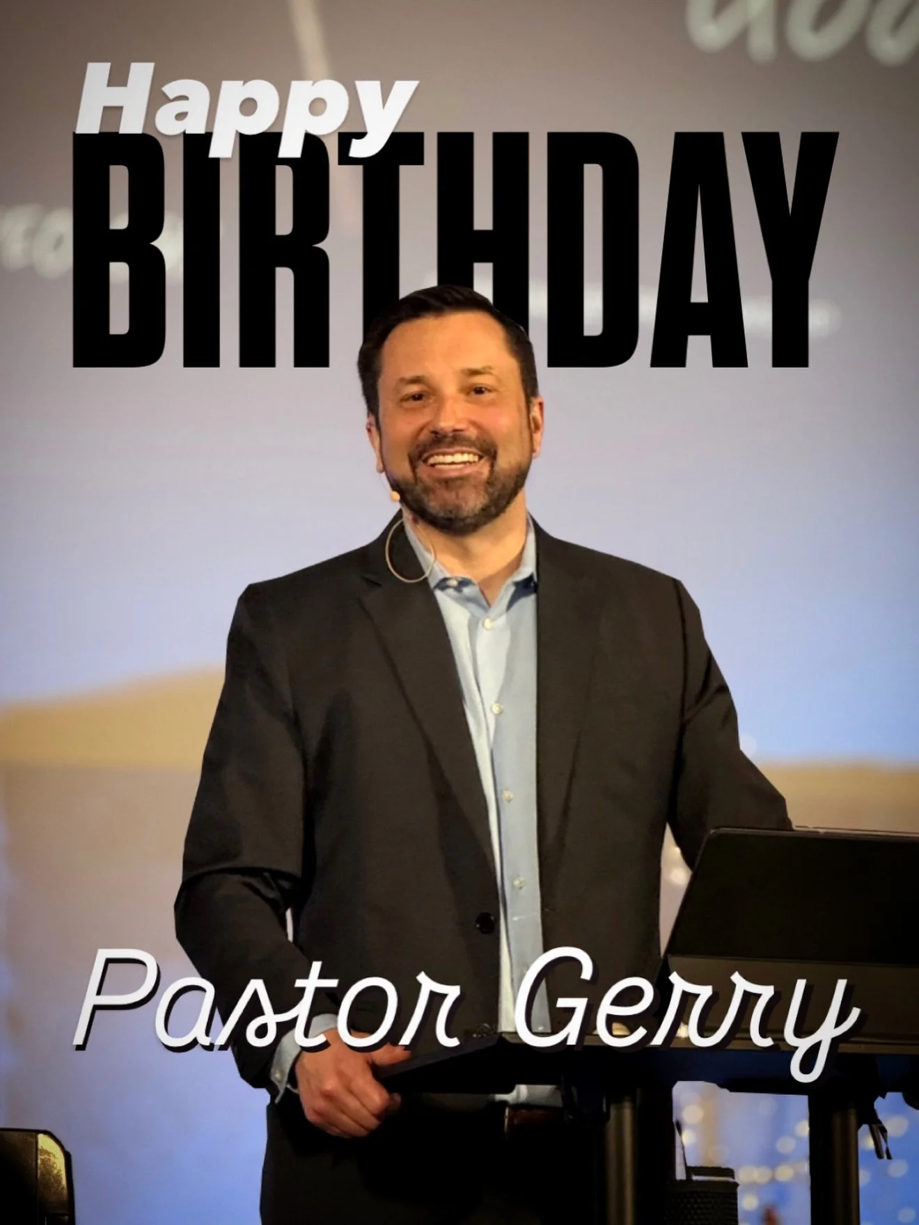 Pastor Gerry, 
your life speaks louder than your sermons ever could.
The way you care.
The way you listen.
The way you refuse to water down truth but still lead with grace.

you don&rsquo;t just lead from a stage, you lead from the heart.
With patien