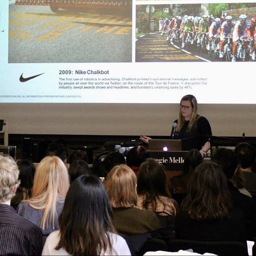 Speaking about Deeplocal at Student/Futures at CMU.