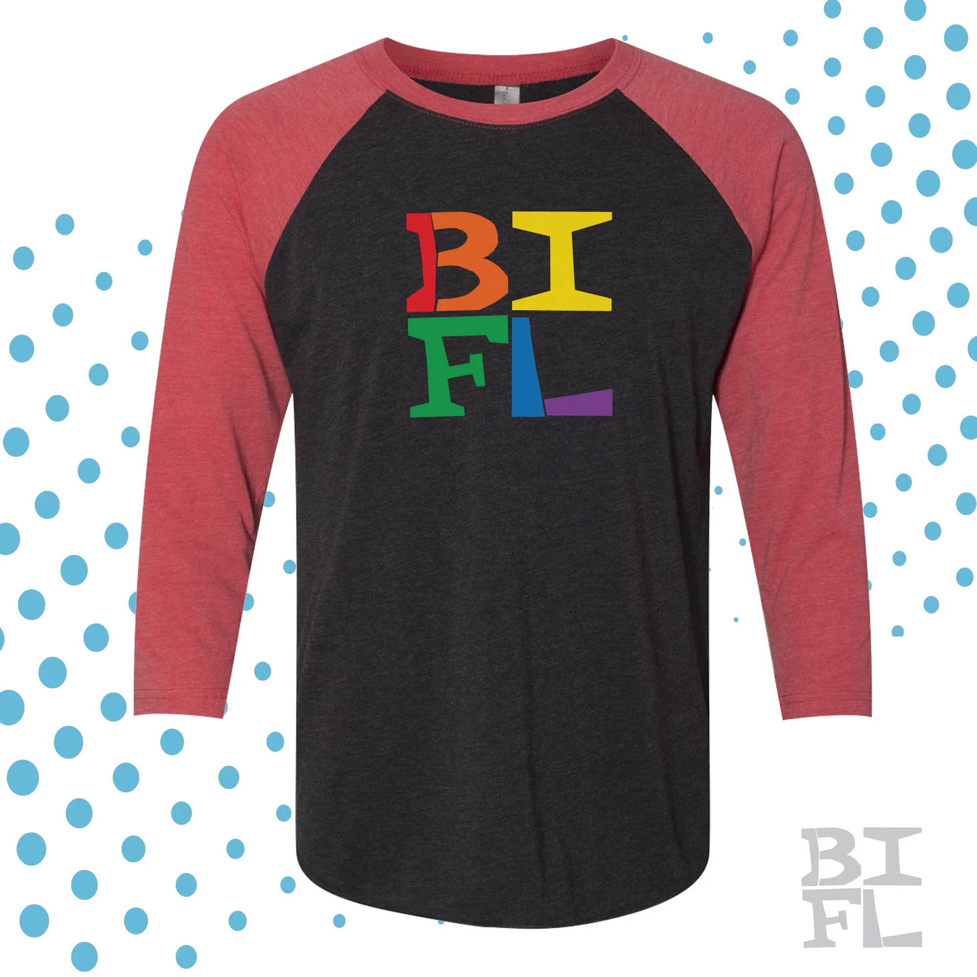 BIFL Logo Raglan Red — Beyond Clexa