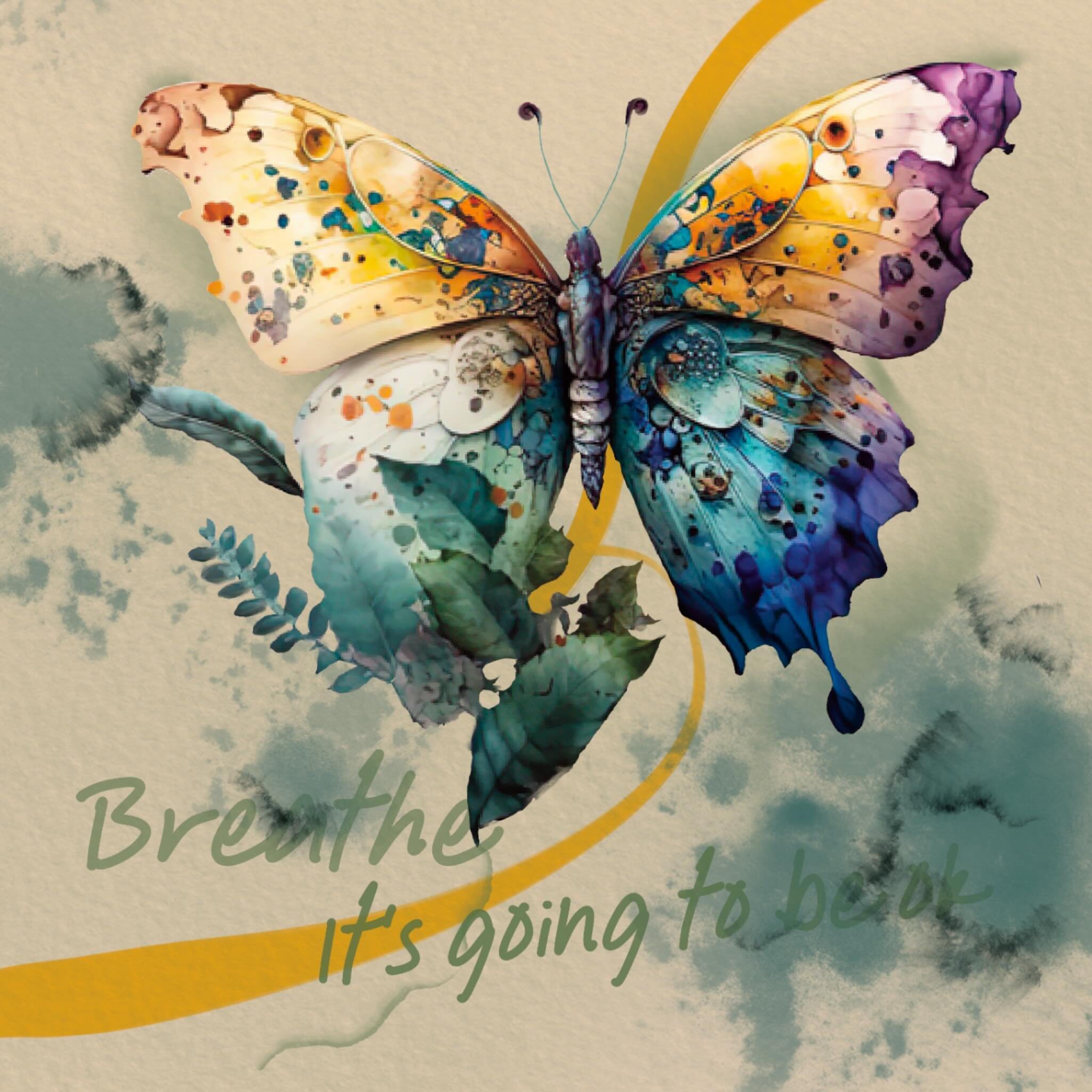 Observing the world while in intense pain. No option but to breathe through and accept it. And I don&rsquo;t do that very well.

#flightofthebutterflytarot #lettinggoofcontrol