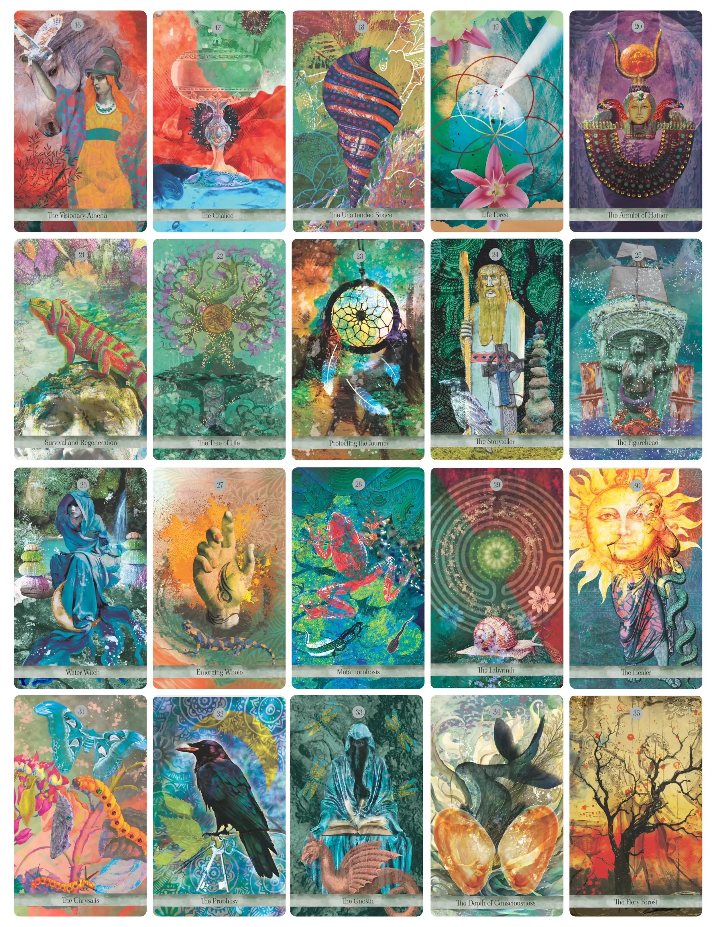 Mystic Augur and Sage deck preview