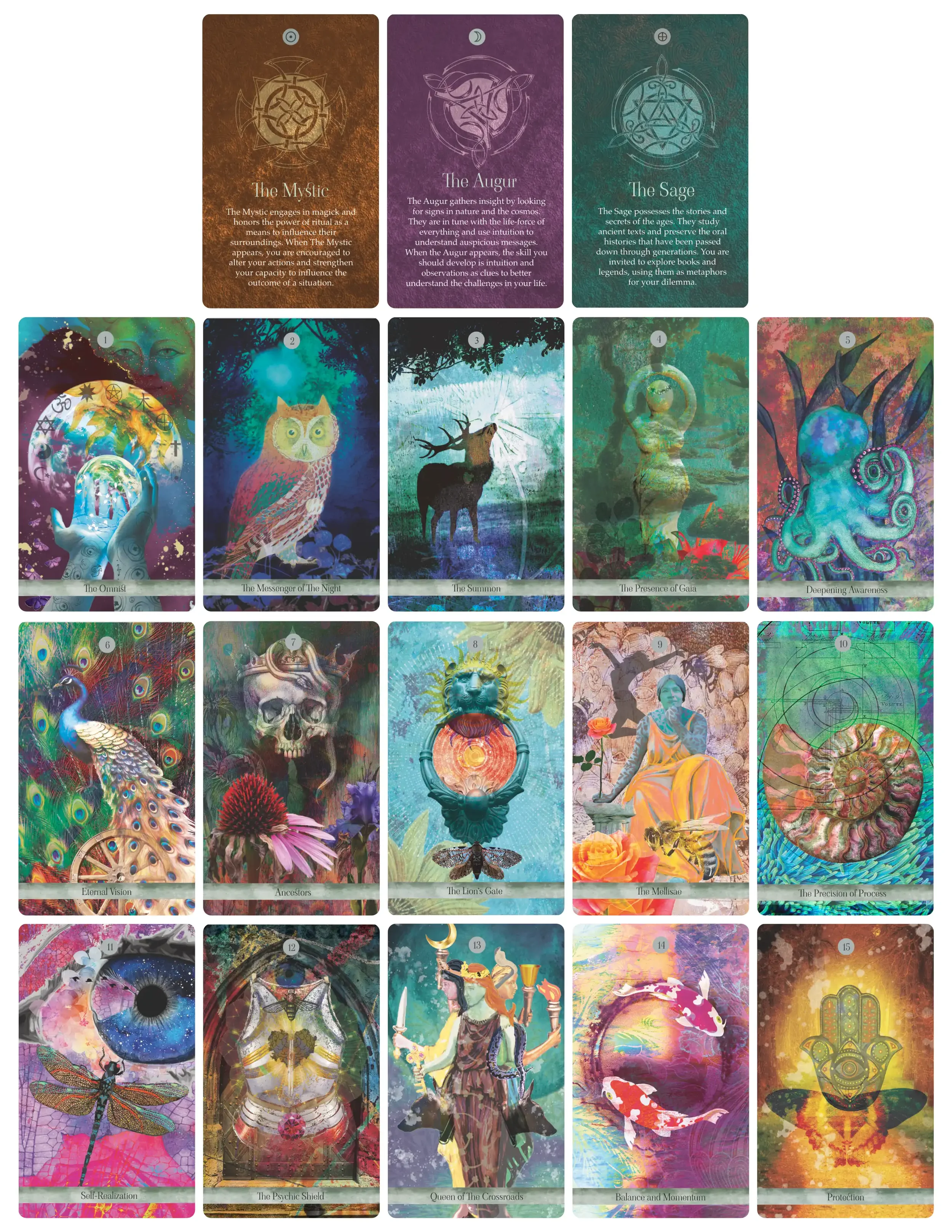 Mystic Augur and Sage deck preview 1