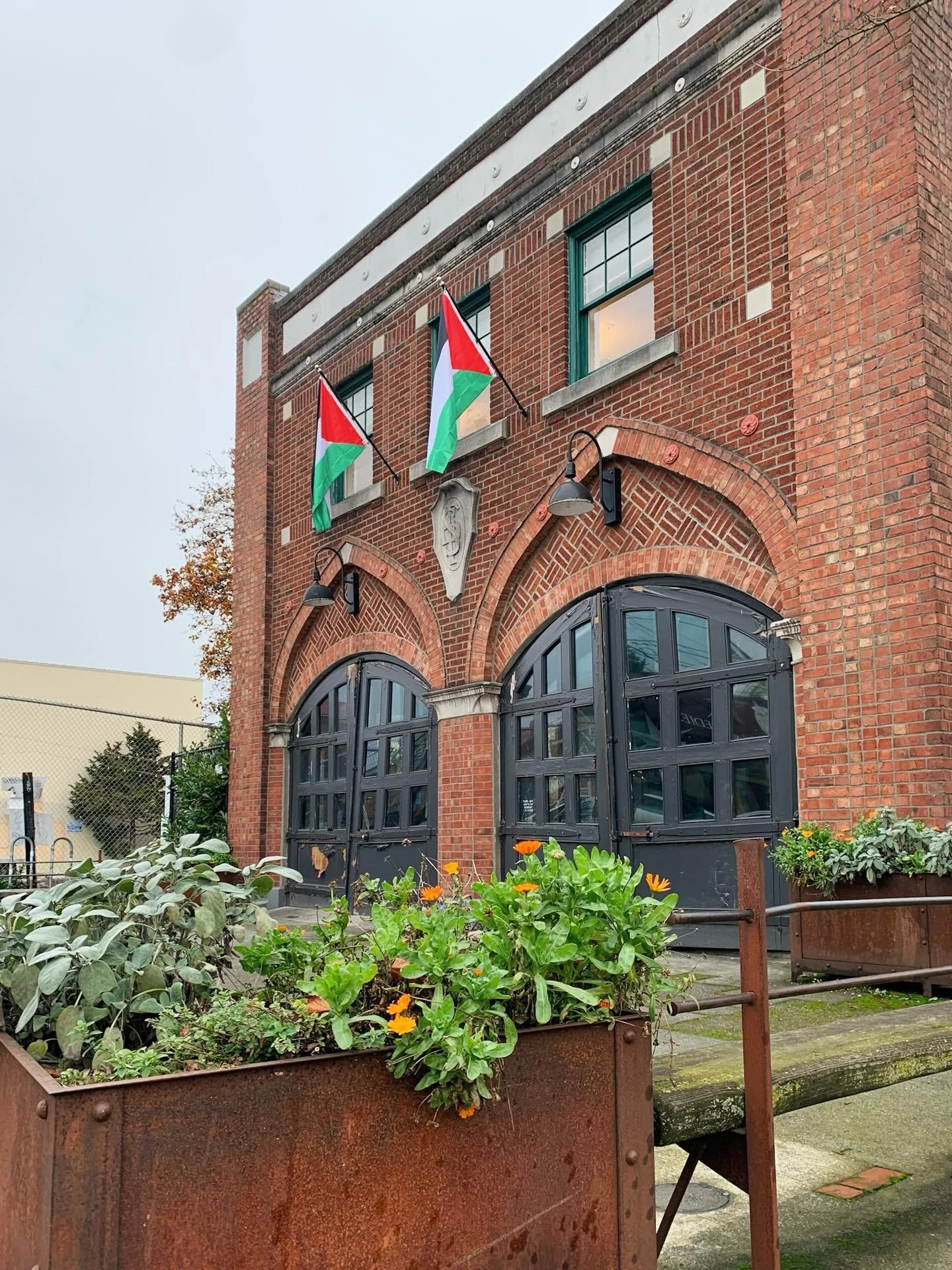 🇵🇸 This month- we fly the Palestinian flag. 🇵🇸 
We mourn all those who have lost their lives in Palestine and Israel. 

The horrid events in Palestine and Israel on and since October 7, 2023 have called our attention to the long-standing, deeply 