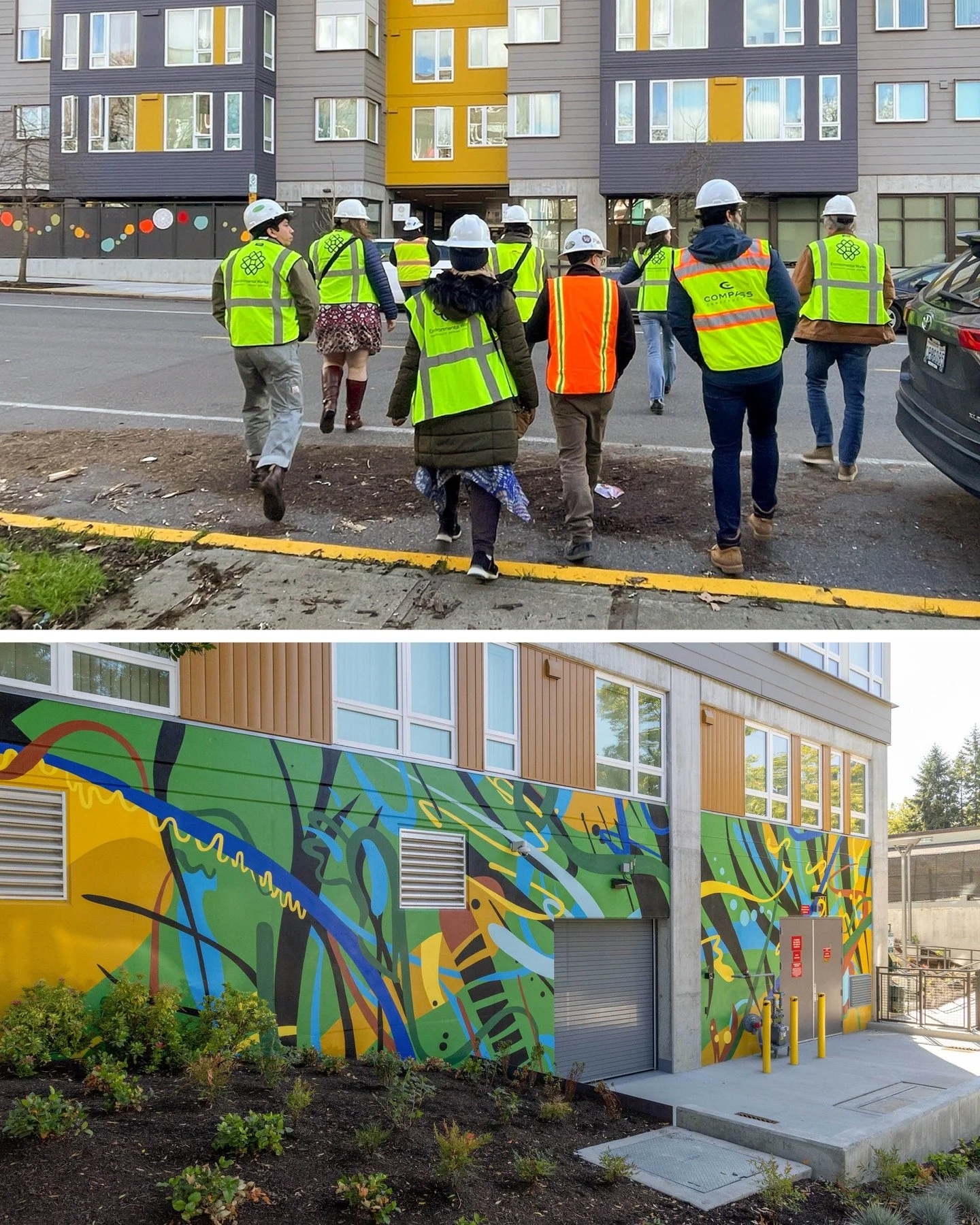 Environmental Works took a recent field trip to check out construction progress by @compassgc at Bryant Manor!

For Environmental Works&rsquo; Aaron, Director and Senior Architect, this meaningful project has been nearly 10 years in the making, so ge