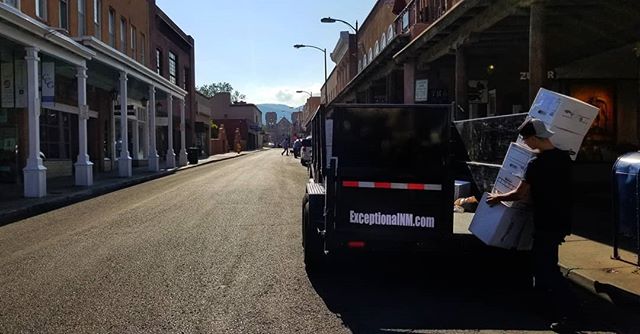 Keep moving forward and don't let junk hold you back. 
Call Today
(505)595-0888

#junkfree #downtown #santafe #summer #sunrise #business #hauling #clutterfreedom #clearskies