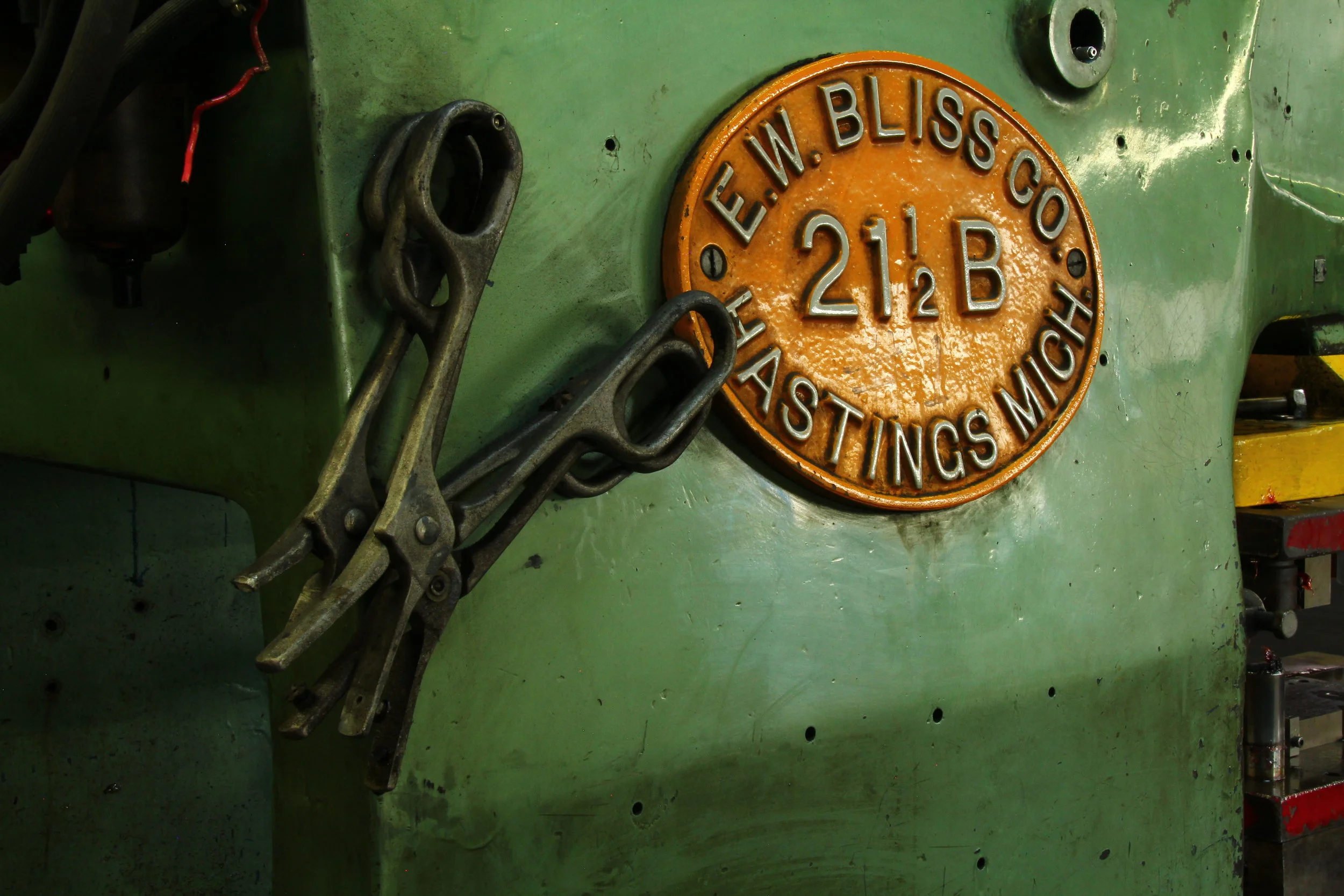 VIntage E.W. Bliss Co. Machine
