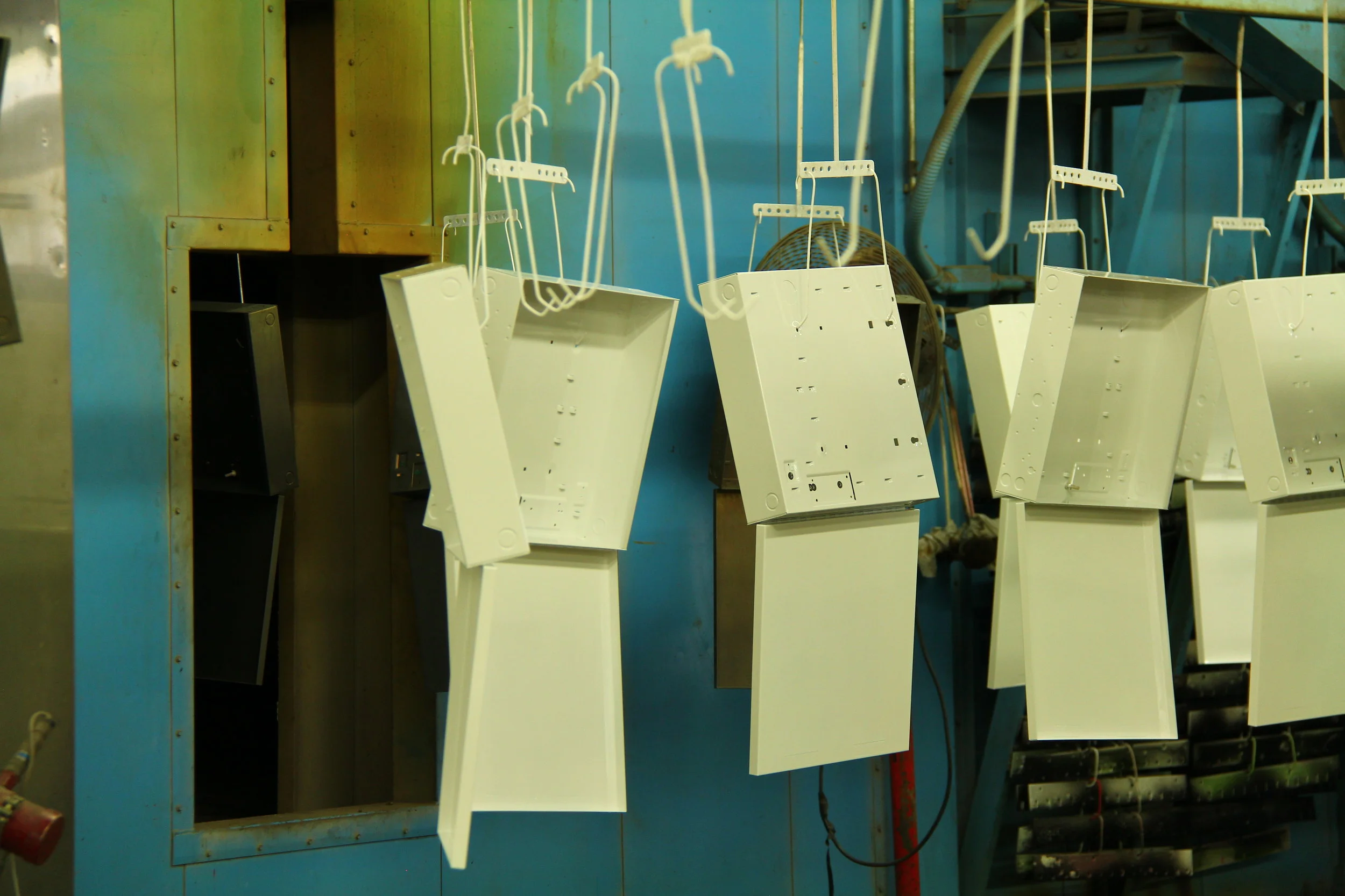 Powder Coat Line at Angell + Giroux