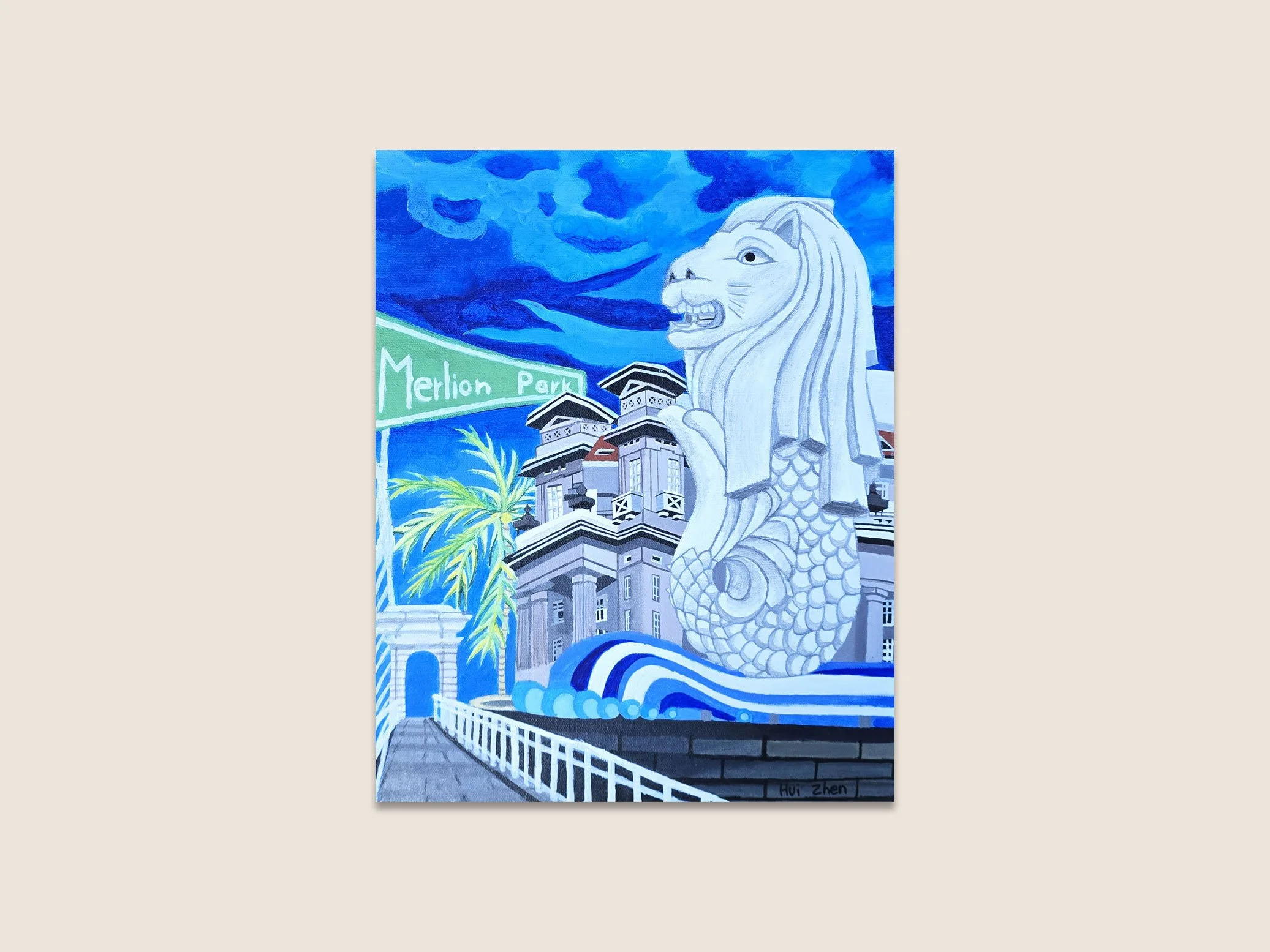 The Guarding Lion - Chen Huizhen