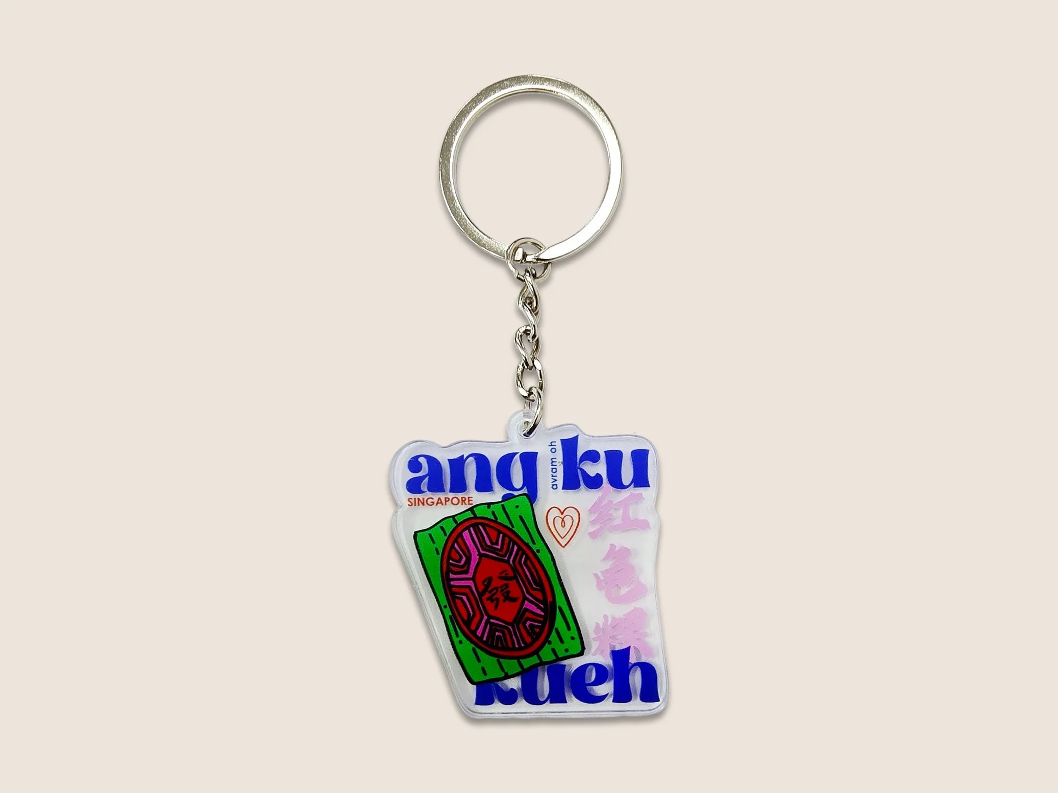 Ang Ku Kueh Key Ring - Avram Oh