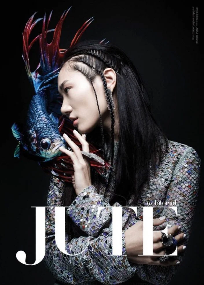 Jute Magazine. Photography Stoney Darkstone. Hair by Kristine Cimbule