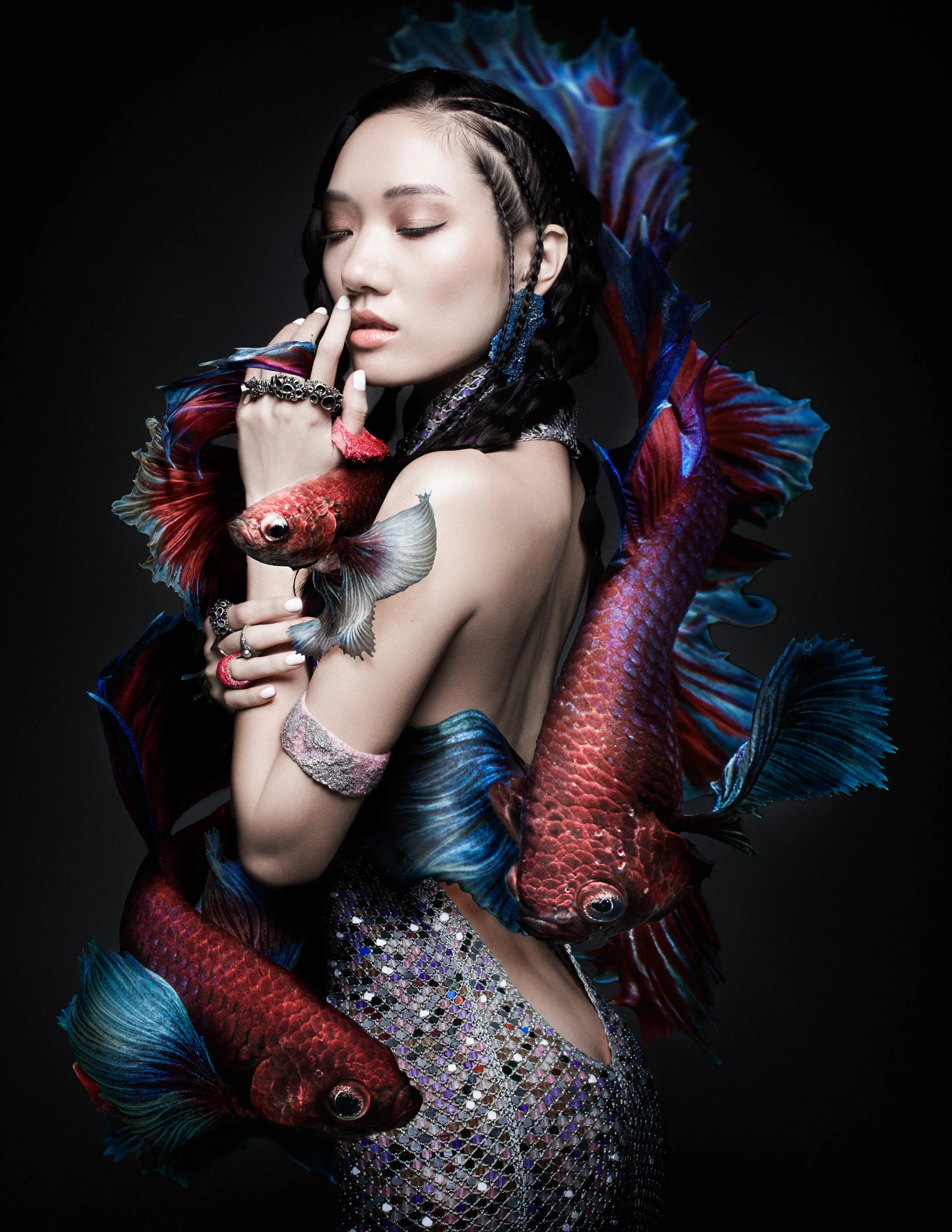 Jute Magazine. Photography Stoney Darkstone. Hair by Kristine Cimbule