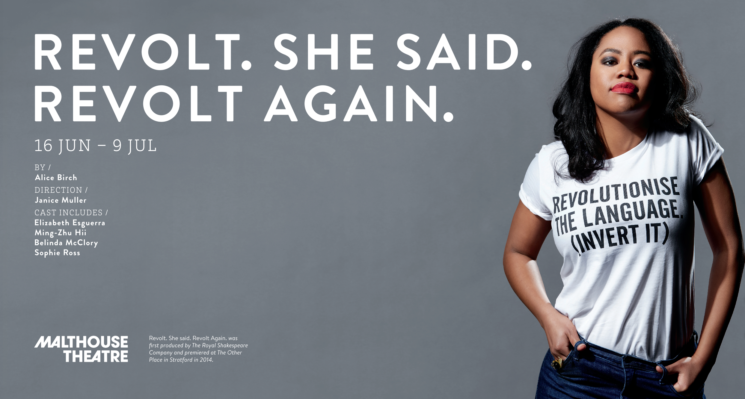 Malthouse Theatre. Campaign. Photography by Zan Wimberley