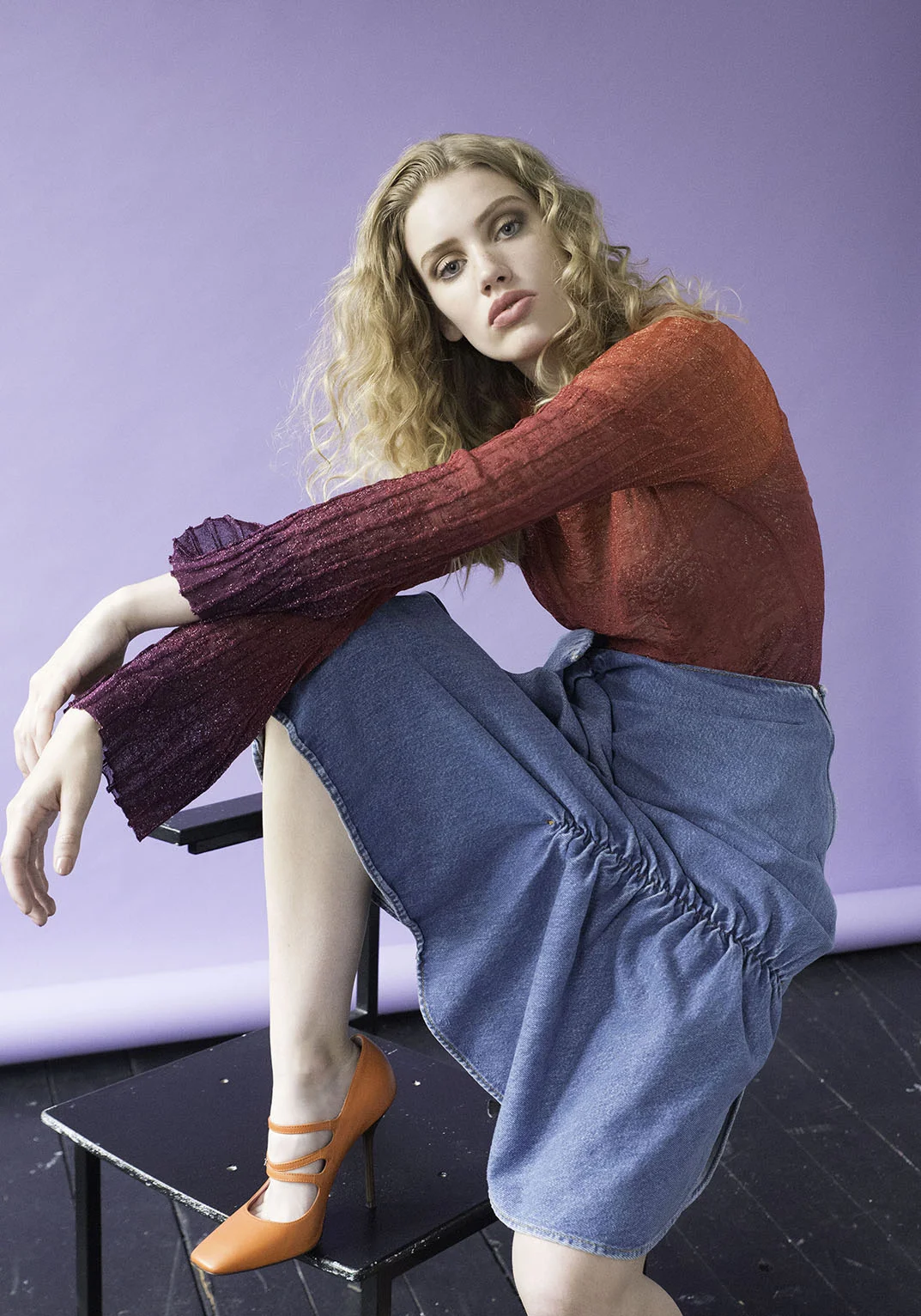 Contributor Magazine. Photography by Anna Rosova. Hair by Mai Hosomi