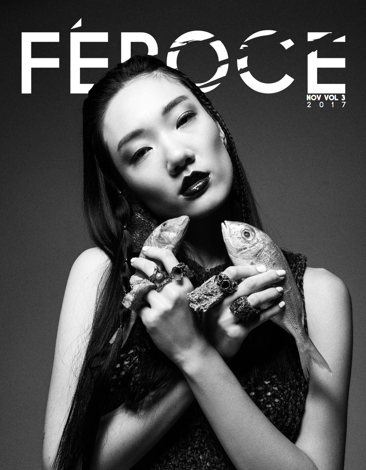 Feroce Magazine. Photography by Stoney Darkstone. Hair by Kristine Cimbule