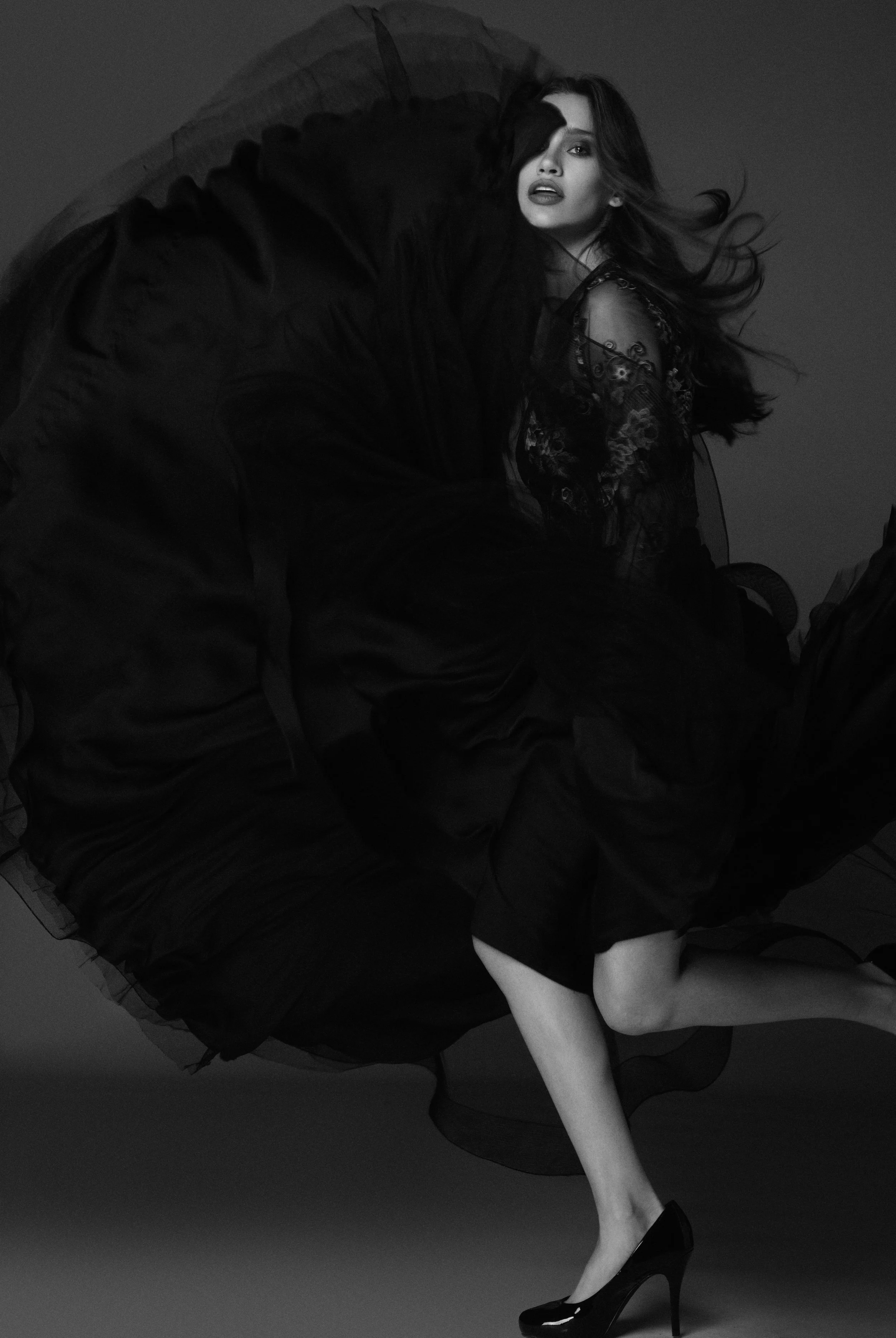 Photography by Andrew Hiles. Hair by Linnus Johansson