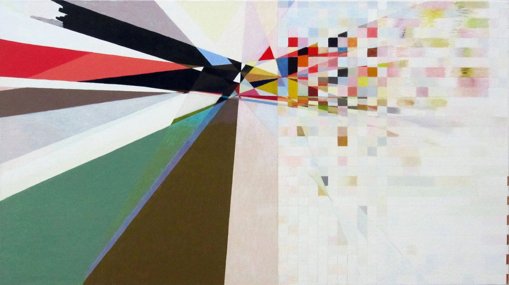 Sparrow’s Wingspan, 2012 18 1/8” x 32 1/4”, Oil on Linen