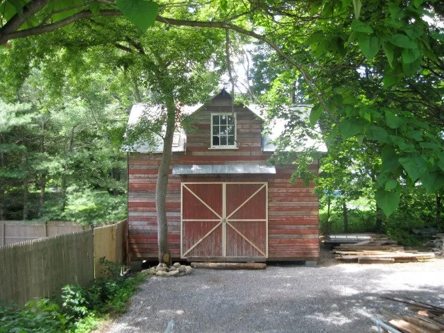 150 year old barn, after.