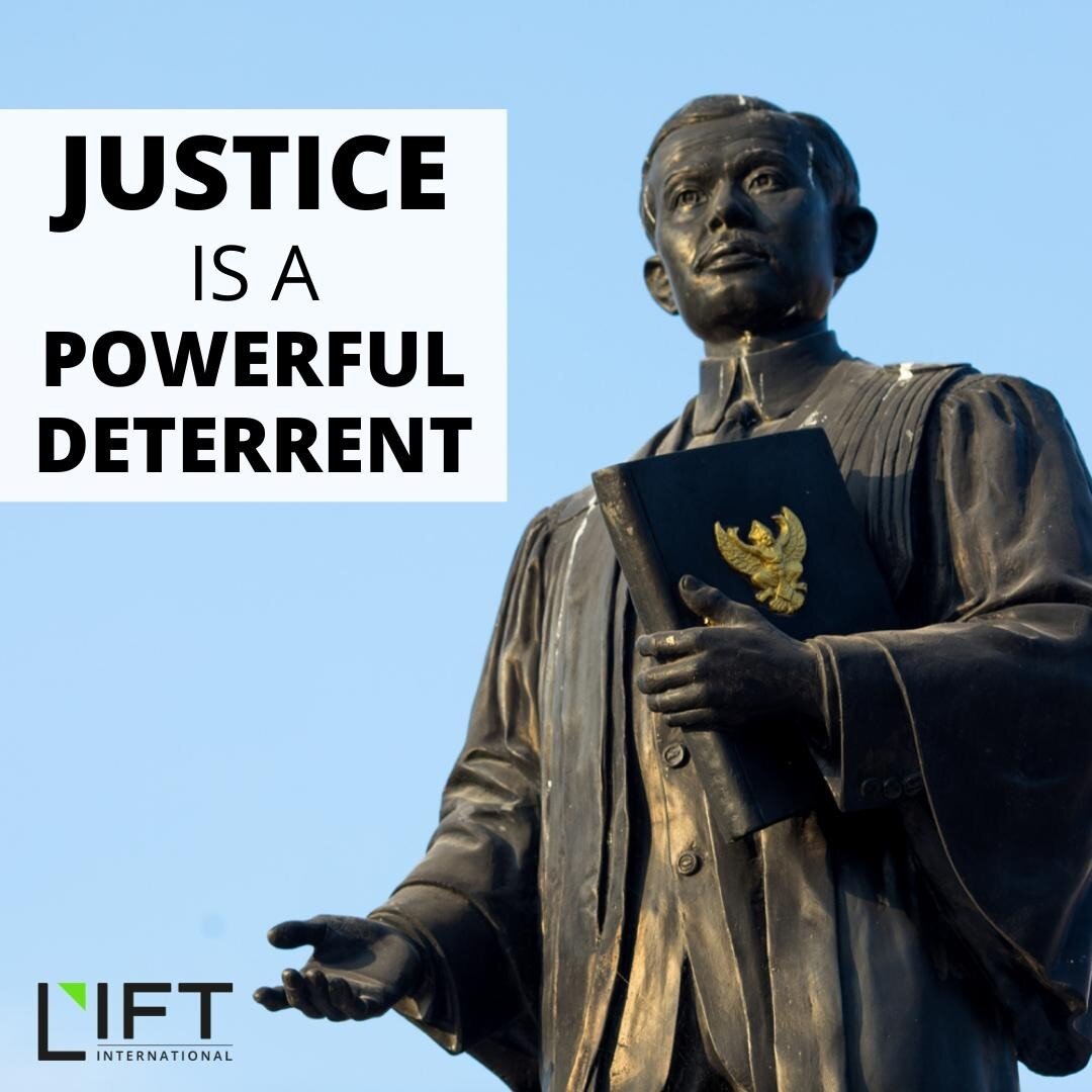 We believe in prevention through prosecution. We work to disrupt organised crime, secure fair sentences and put human traffickers out of business because we know justice is a powerful deterrent.⁠
⁠
--⁠
⁠
#freedomthroughjustice #preventionthroughprose