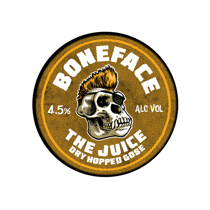 The Juice Dry Hopped Gose Beer Badge
