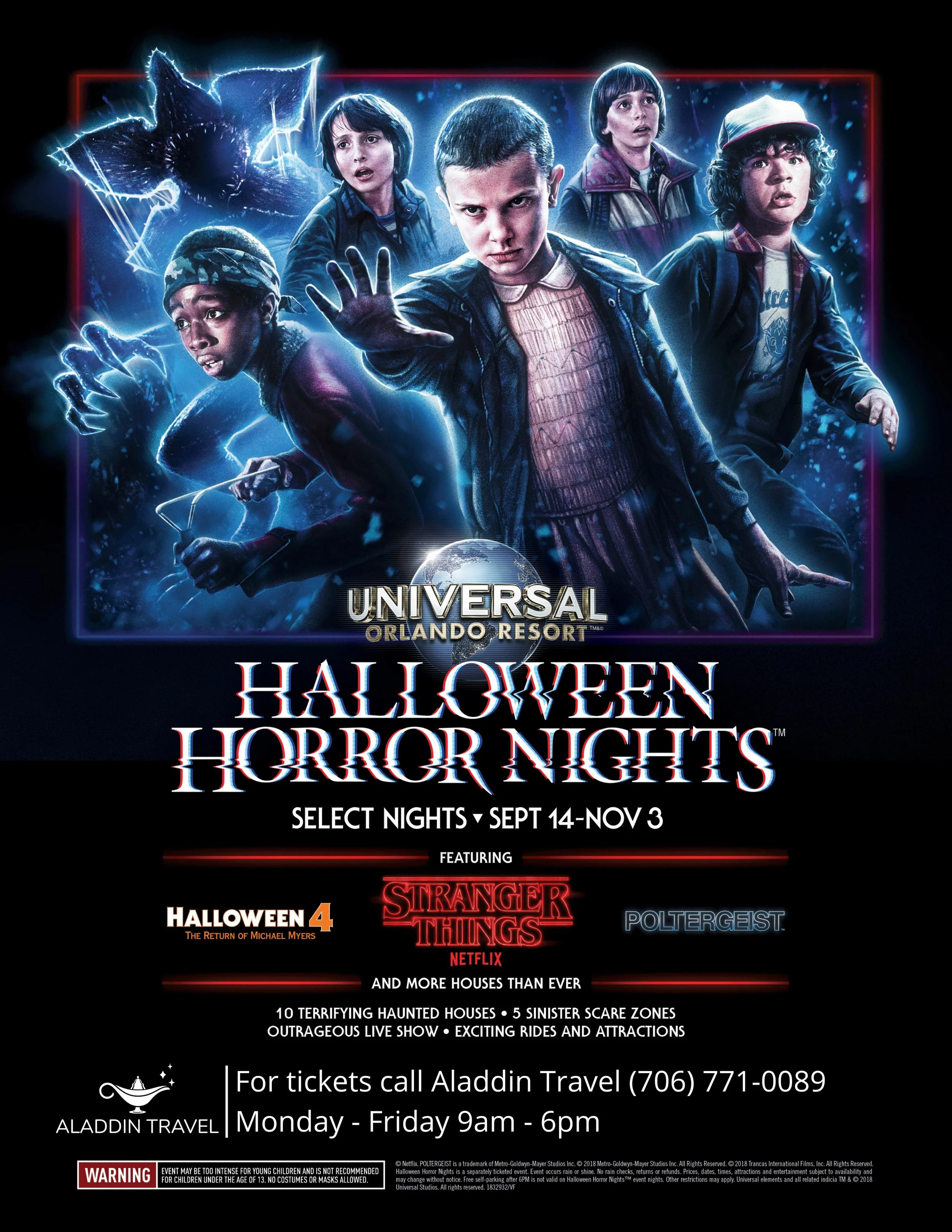 Halloween Horror Nights Tickets