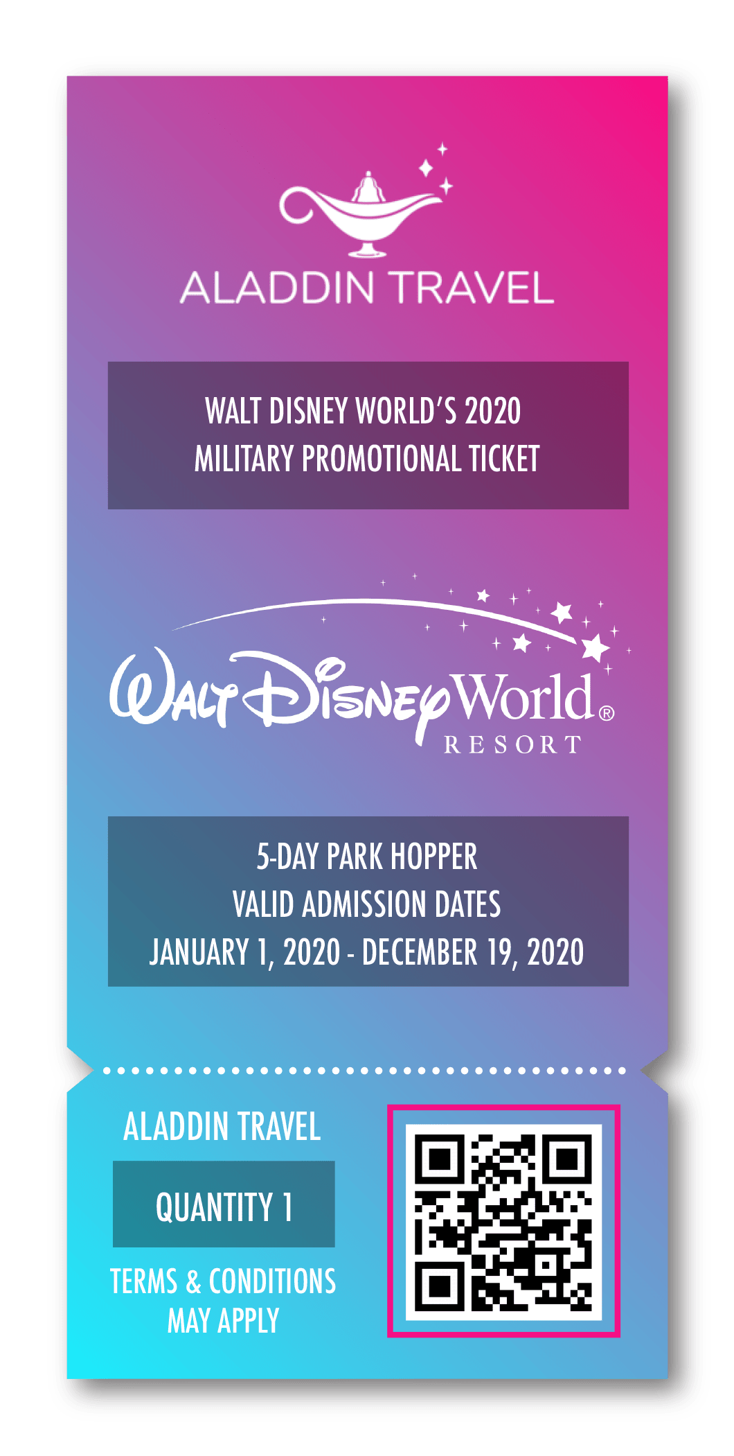 Disney 2020 — Aladdin Travel • Travel Agency • Augusta, GA