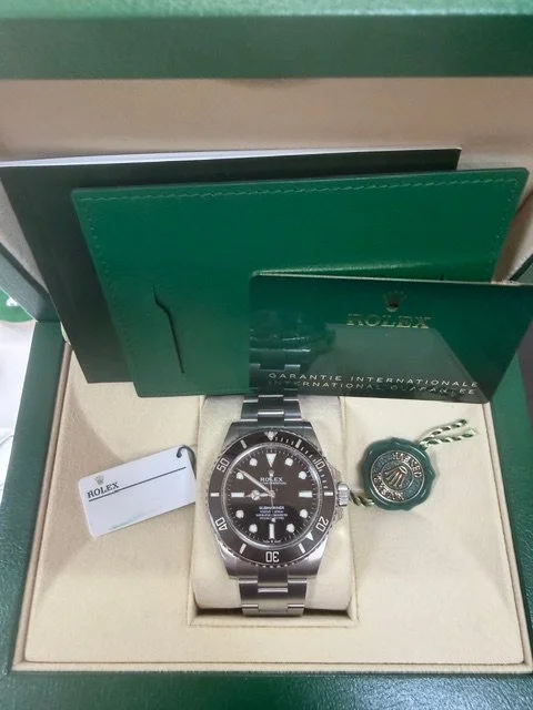 124060 ROLEX NO DATE SUBMARINER AS NEW