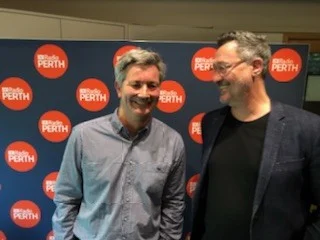 Philip Gresley speaking on ABC about Design WA