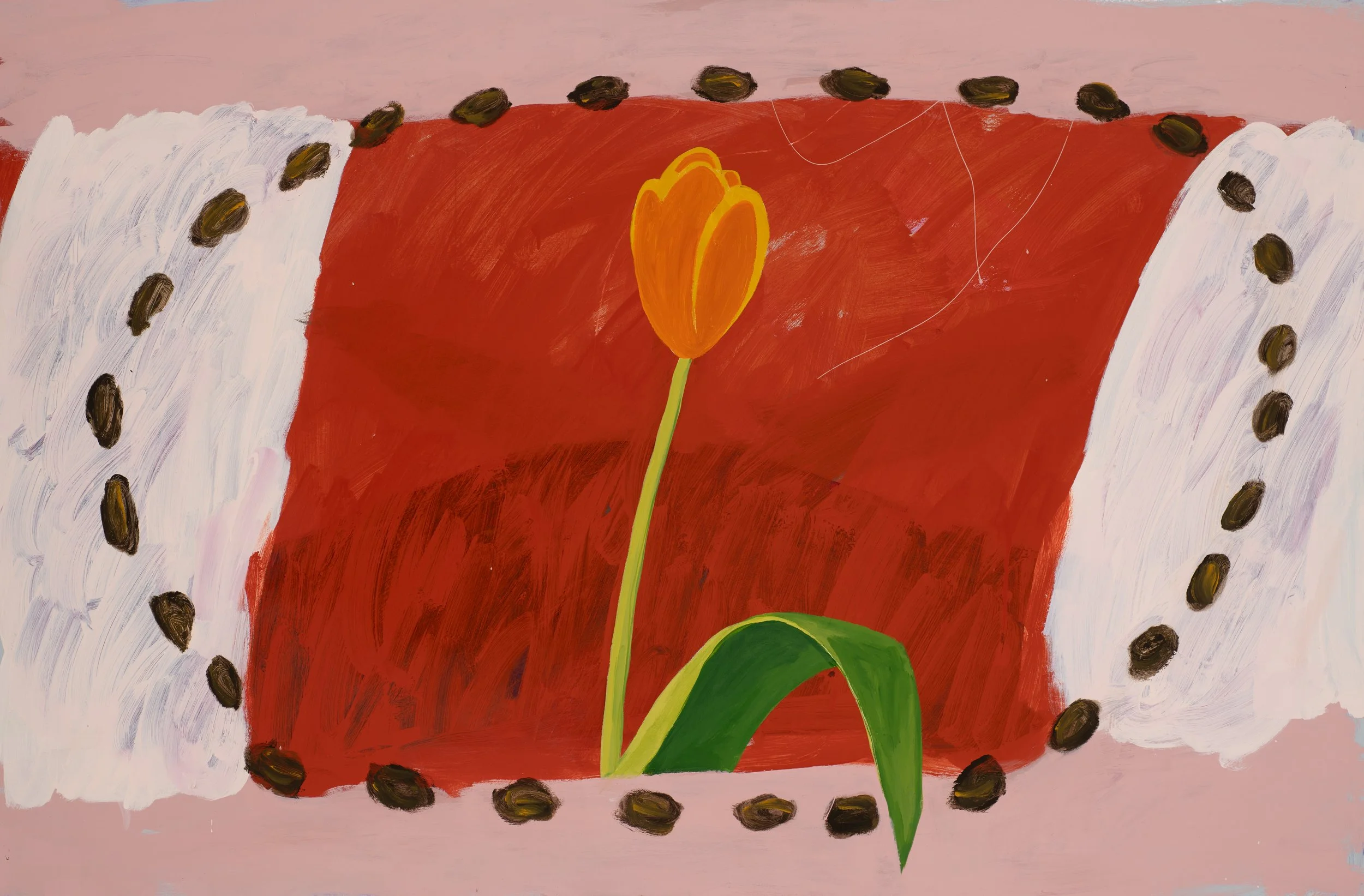Many lives, Many Masters, 138 x 92. Synthetic polymer paint on board, 2026