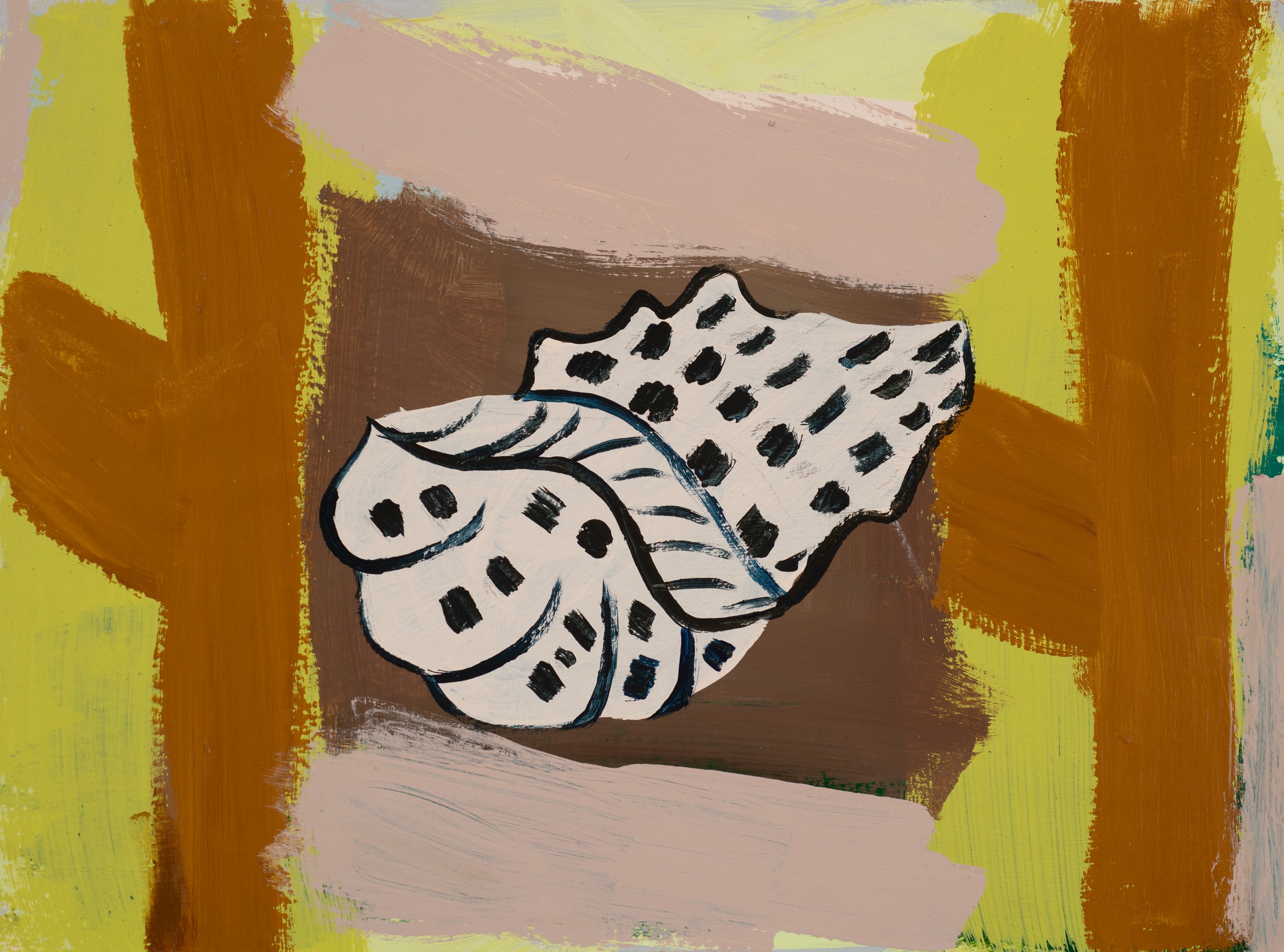 Divine Sound, 36 x 45cm, Mixed Media on Paper, 2026