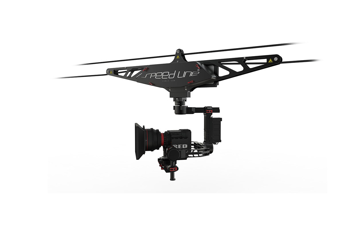 the cable cam is the ultimate tool for the most dynamic looking video shots in difficult terrain where a drone is not possible. Our Systems are custom made for DJI Ronin m camera stabilizer. Payload up to 10kg gives you enough capacity for most Gimbal and Camera combinations, all while operating fast and silent. its all remote controlled and has a maximum length of 120 meter s. its ideally used for concerts and sports in and outdoors