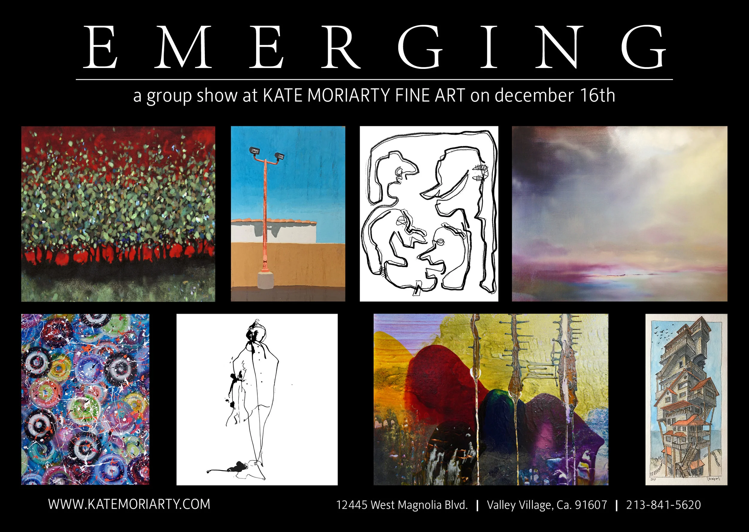 Emerging | A Group Show @ Kate Moriarty Fine Art Gallery