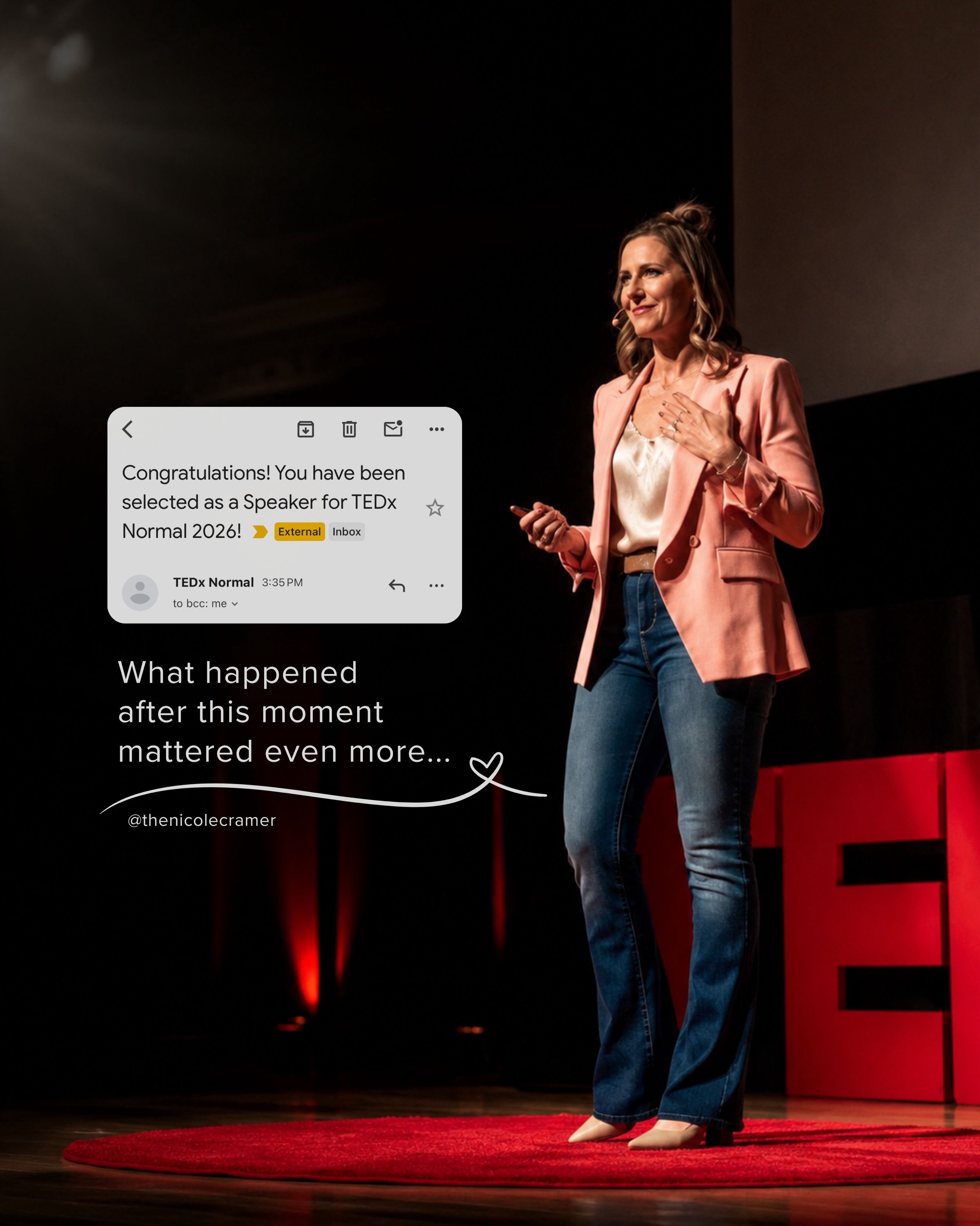 You won&rsquo;t believe what this little boy said to me after he watched my TEDx talk.

Right after I stepped off the stage, I noticed him in the lobby. He clearly wanted to come talk to me but couldn&rsquo;t quite get himself to do it. His mom came 