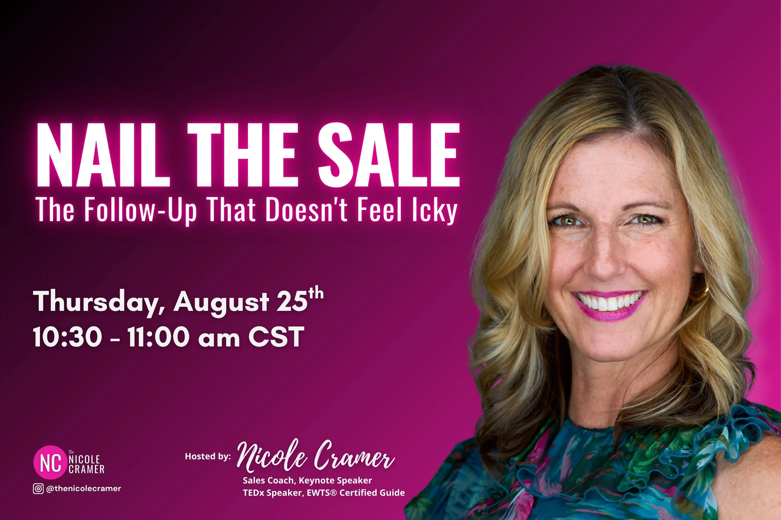 Nail The Sale: The Follow-Up That Doesn't Feel Icky
