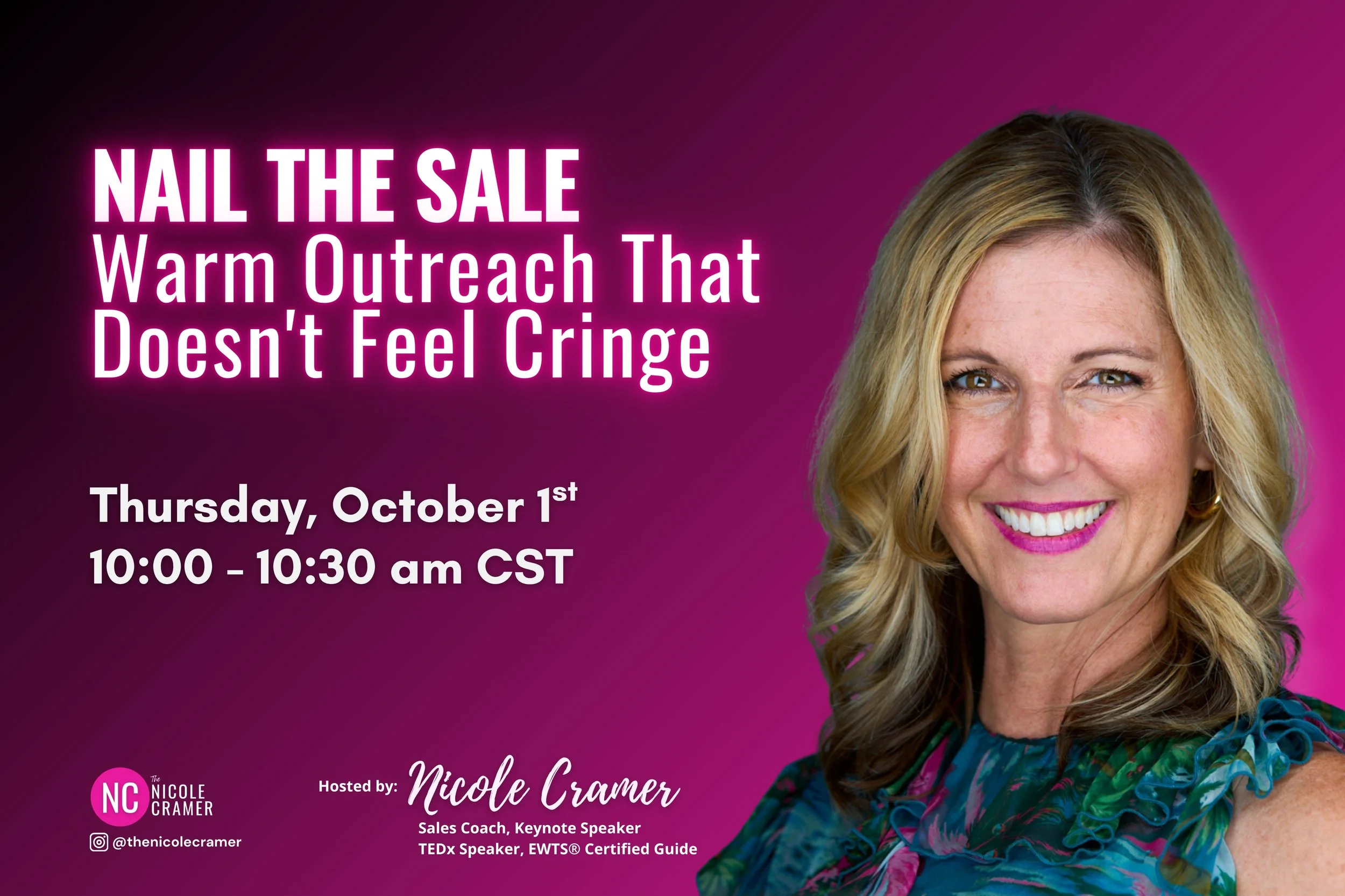 Nail the Sale: Warm Outreach That Doesn't Feel Cringe