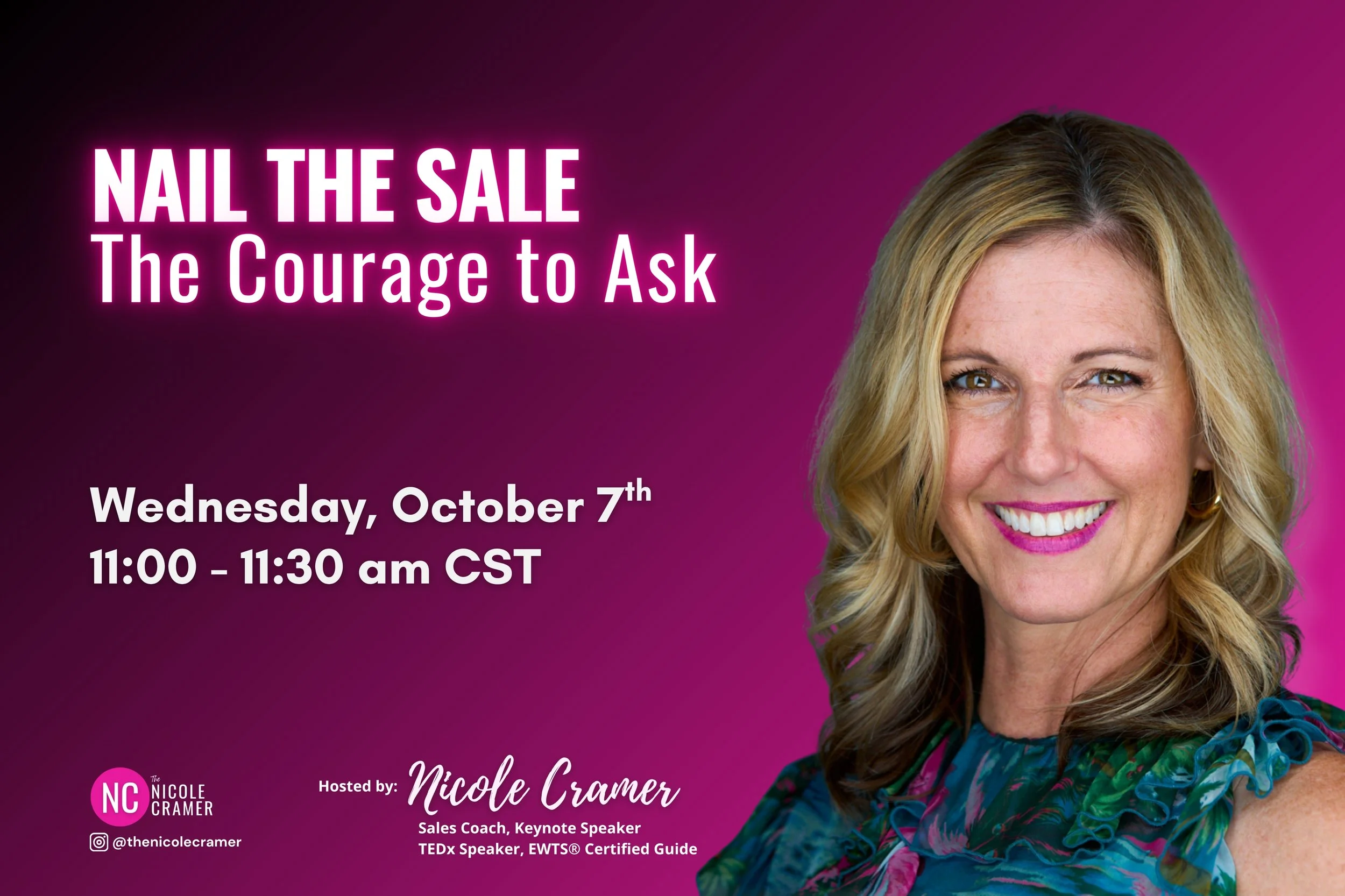 Nail the Sale: The Courage to Ask