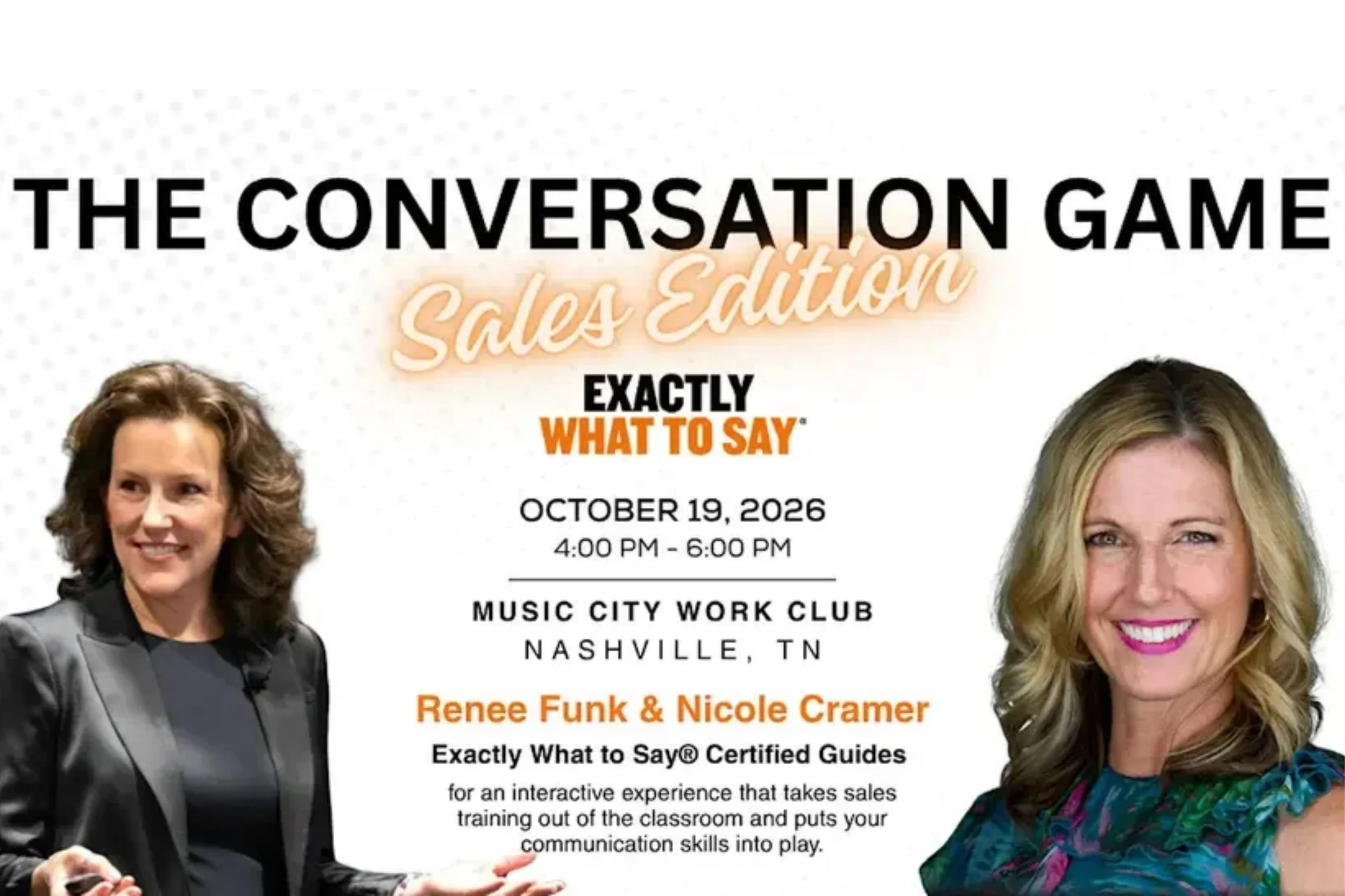 The Conversation Game: Sales Edition