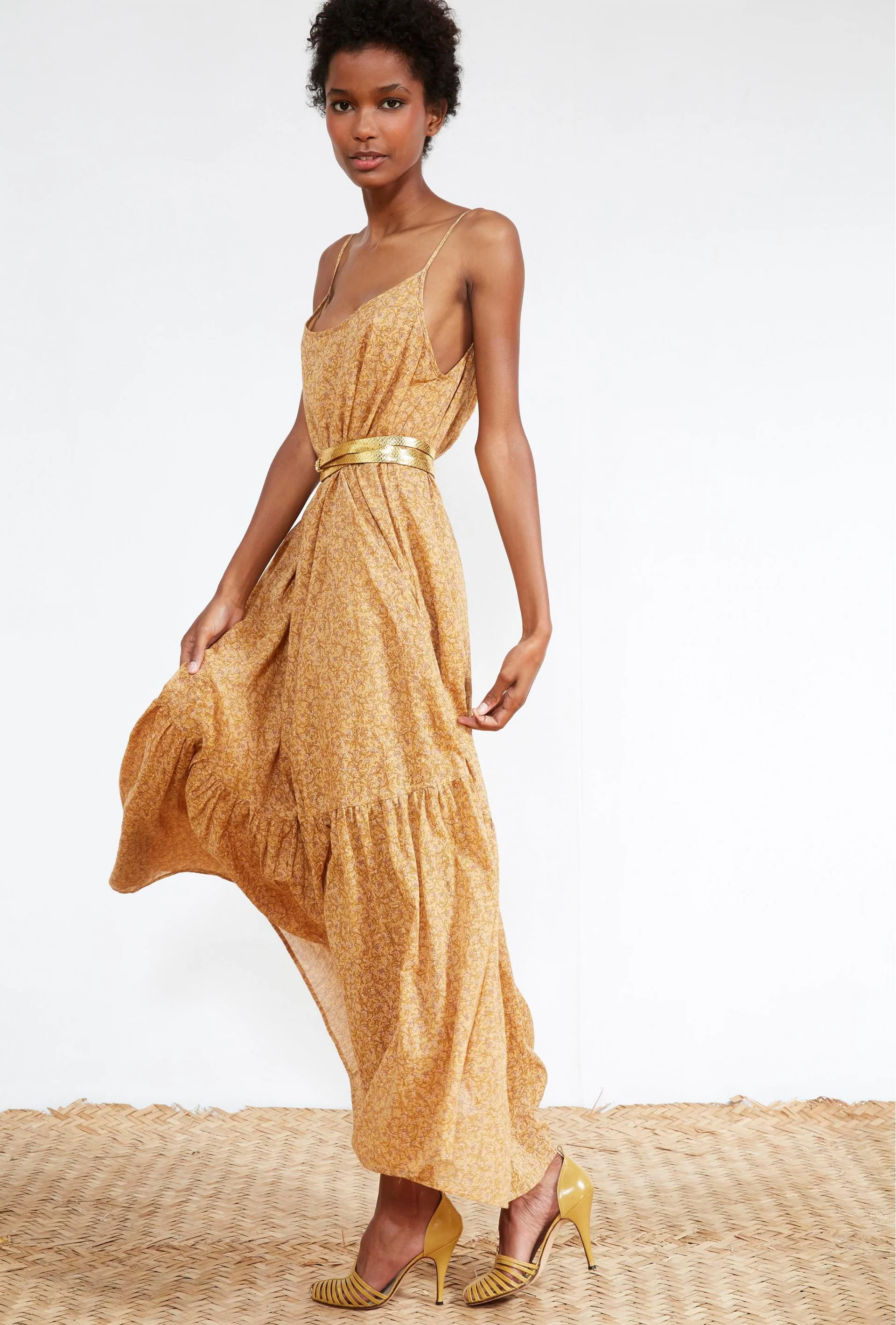 Mes Demoiselles Paris SS2018 Spring 2018 Anemone Cotton Dress Profile