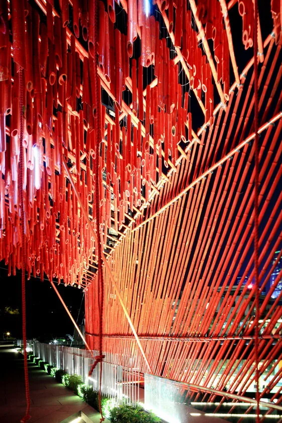 05 Solar powered illumination and wind chimes.JPG