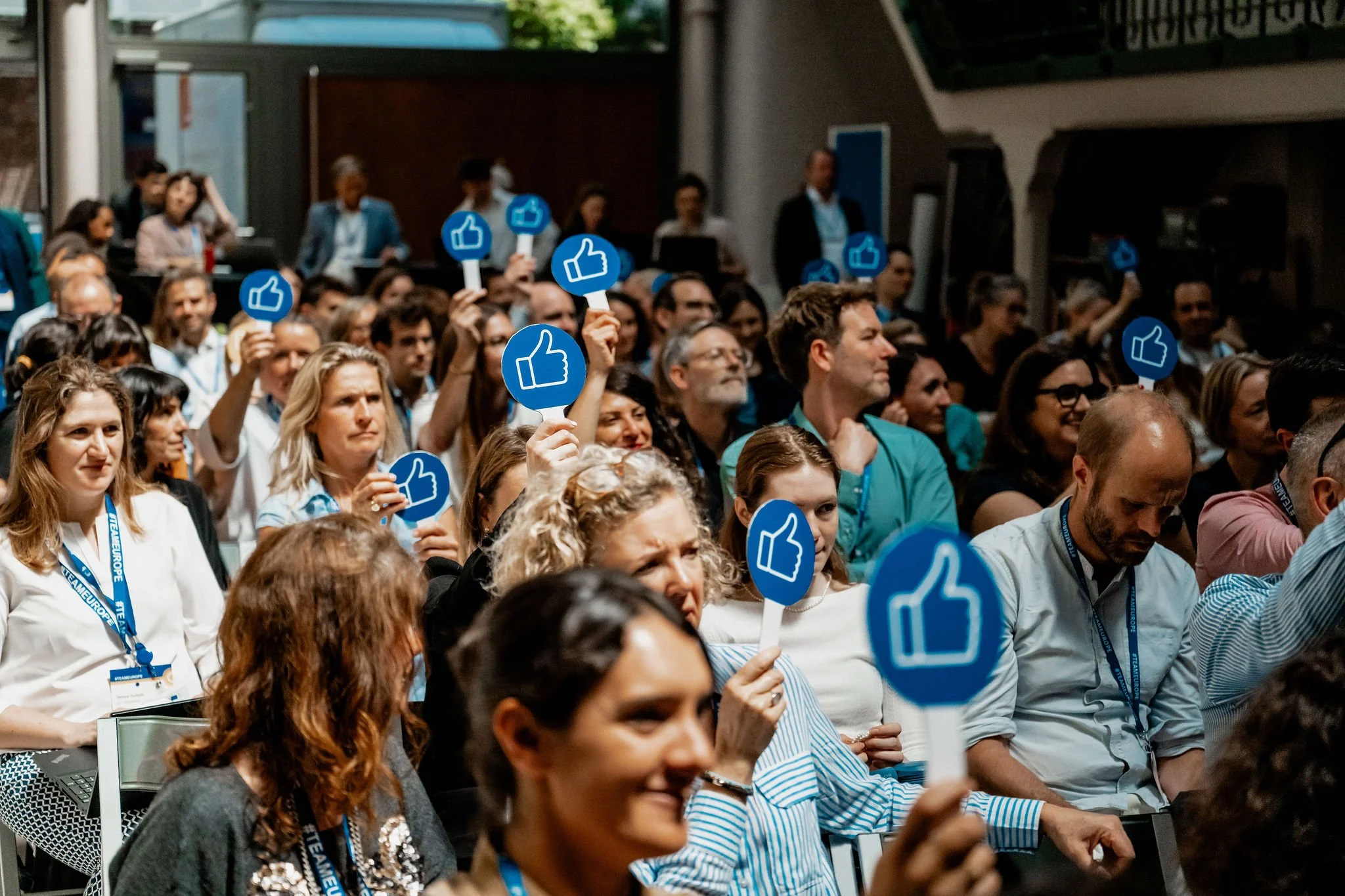 Participants at the Team Europe Democracy Annual Network Meeting 2026 in Brussels
