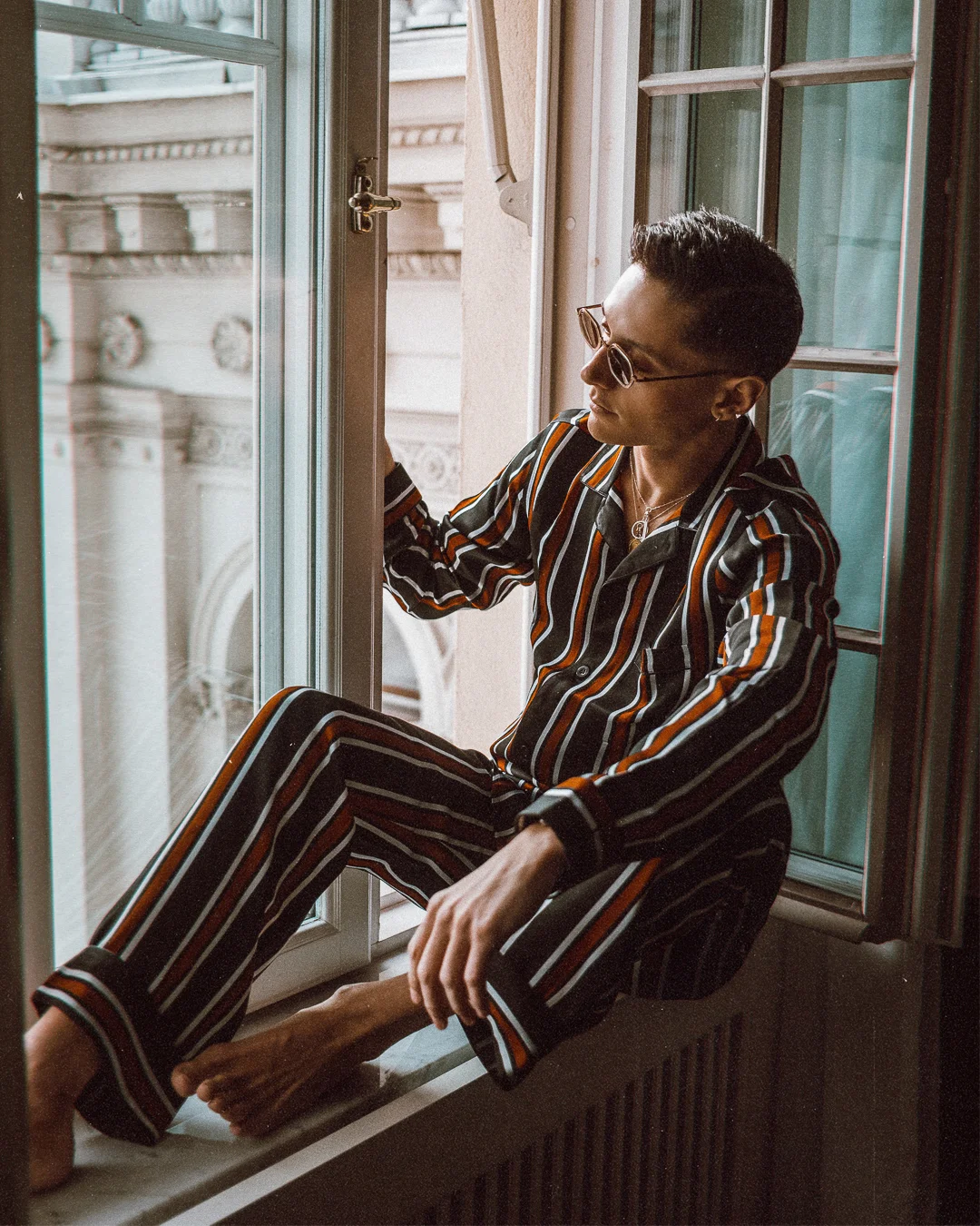 ◎ Striped set from Tiger of Sweden