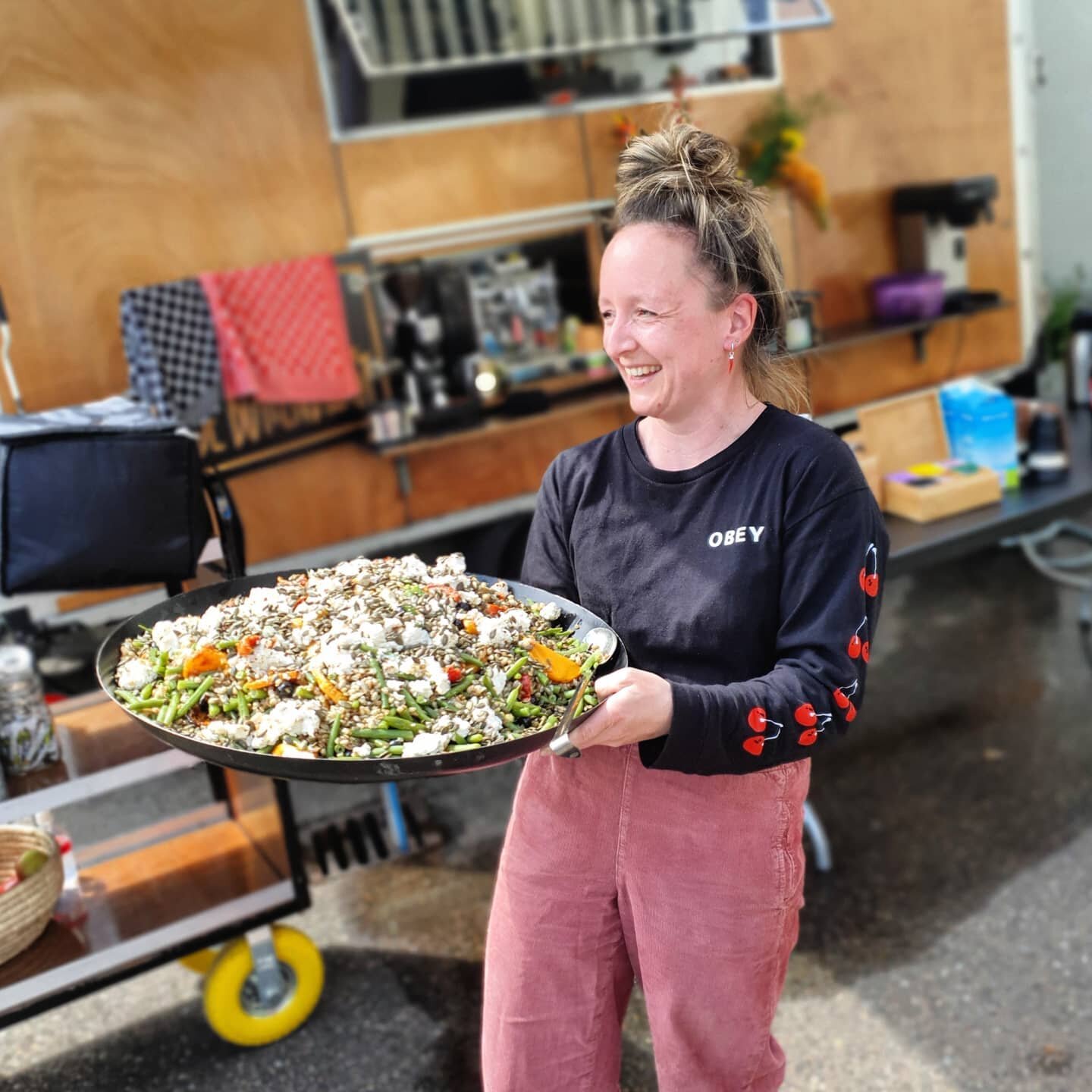 Zomerse salade....🥒🥬🥦 Was best zwaar 😅 #allesvoordefoto #filmcatering #zomer #keukendebuitendienst