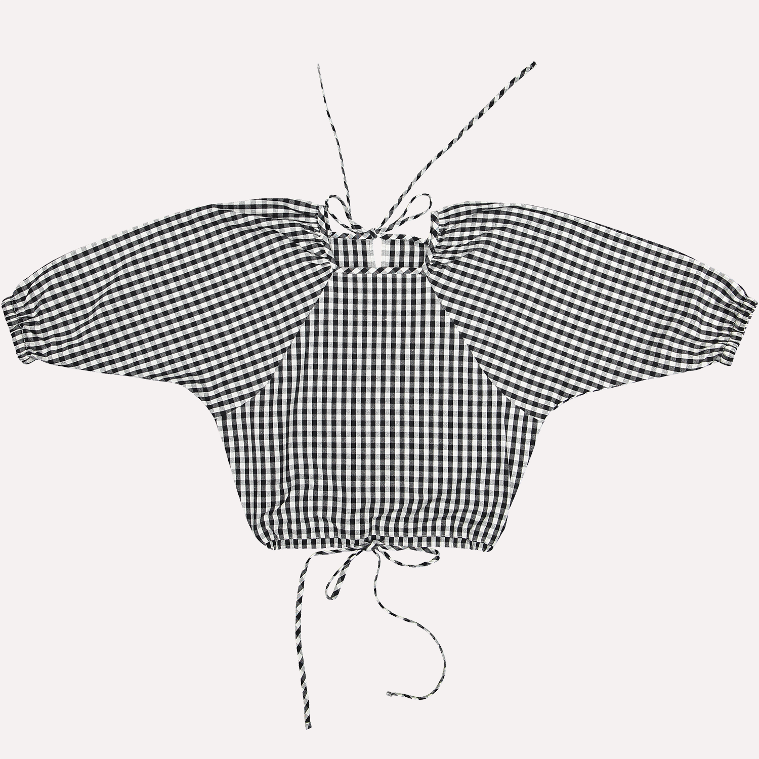Tulip Top - Gingham check