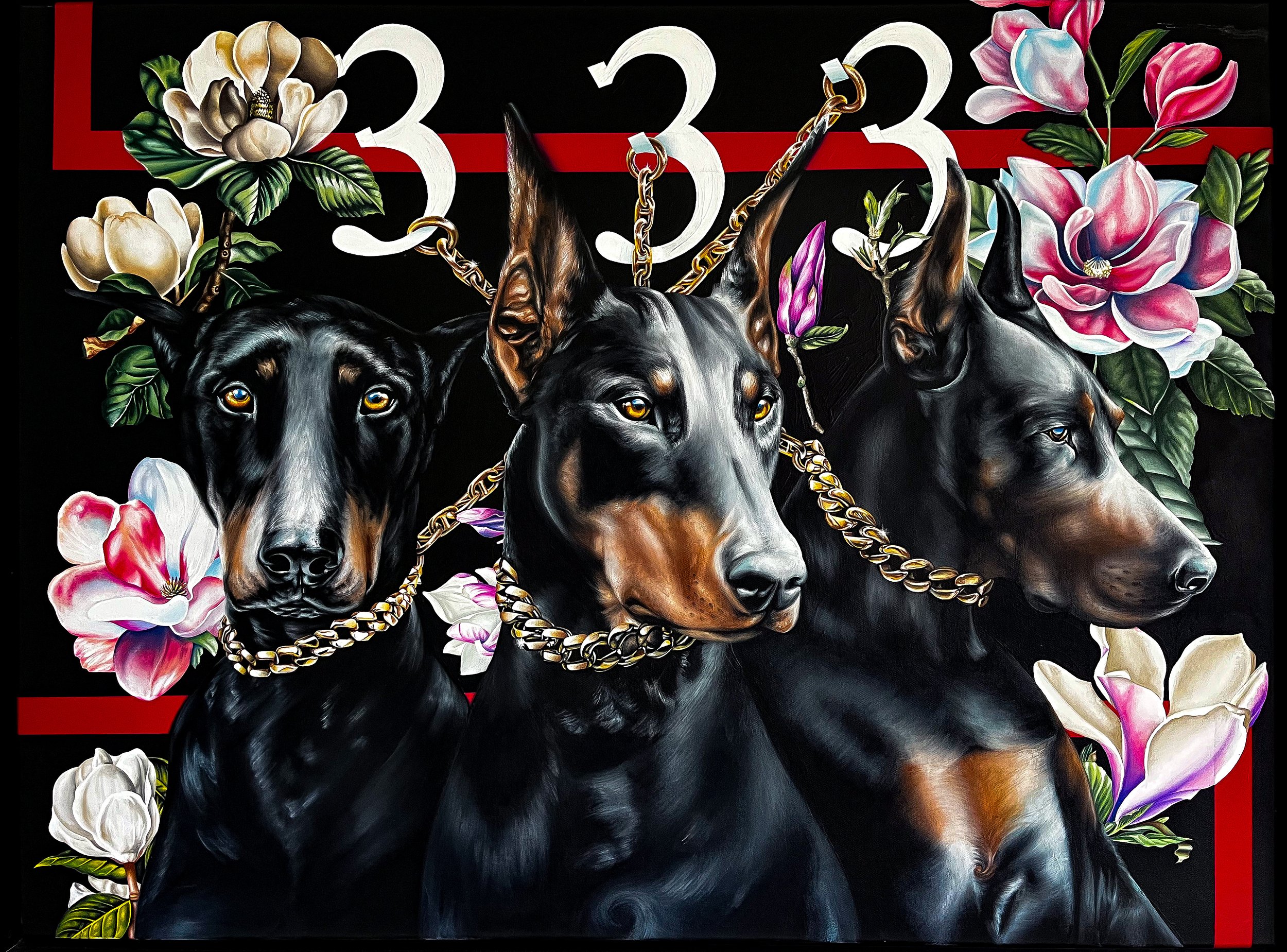 'HELLHOUNDS'  LIMITED EDITION PRINT