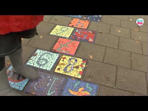 UindeWijk Overvecht Utrecht Mozaikkunst van Gonda Santing