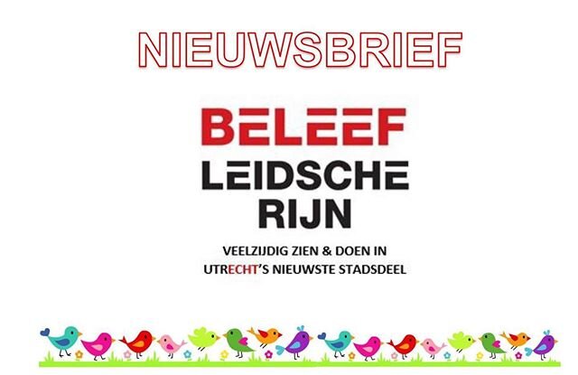 @beleefleidscherijn De derde nieuwsbrief is weer klaar en verstuurd? Wil jij hem ook lezen en je abonneren? Bekijk hem hier en meld je onderin aan. Zou leuk zijn.
Nieuwsbrief ...http://mailchi.mp/b5047ae807be/3e-nieuwsbrief-juni-2020-beleef-leidsche-