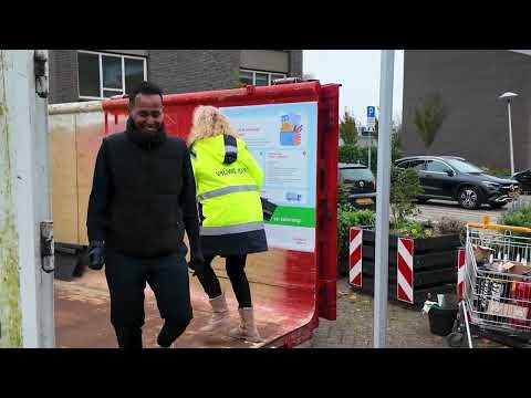 Puin ruimen: Groot Afval in Overvecht