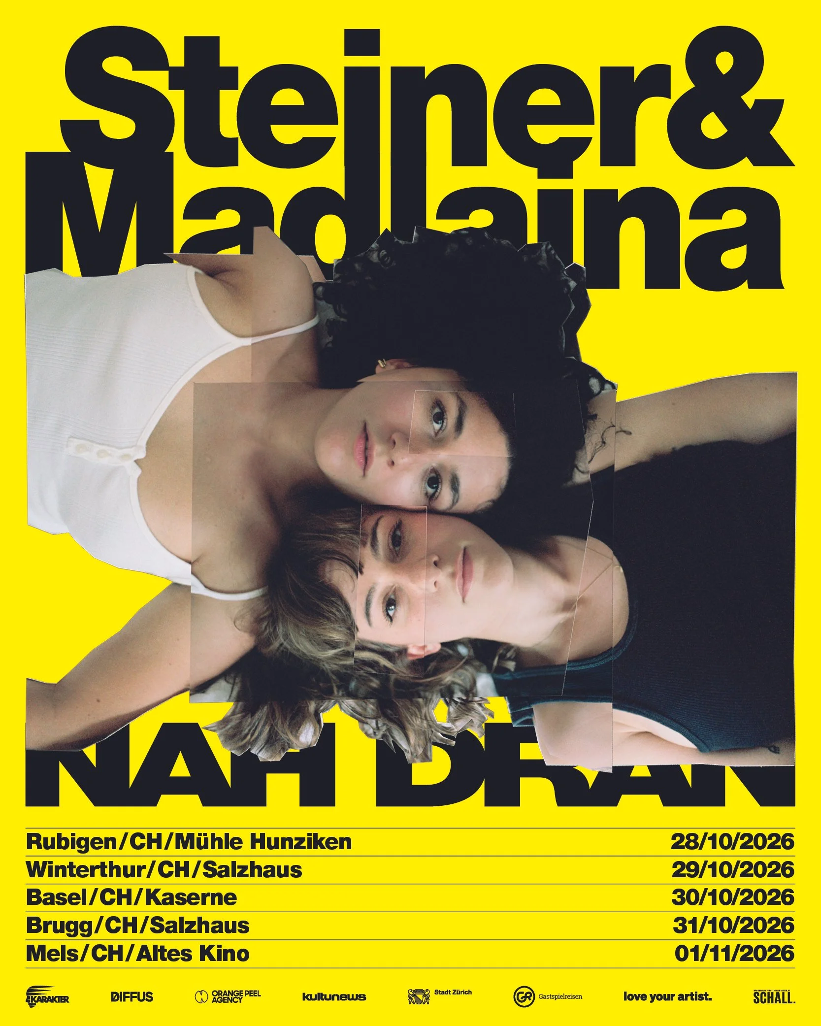 Steiner &amp; Madlaina Announce 2026 Swiss Tour